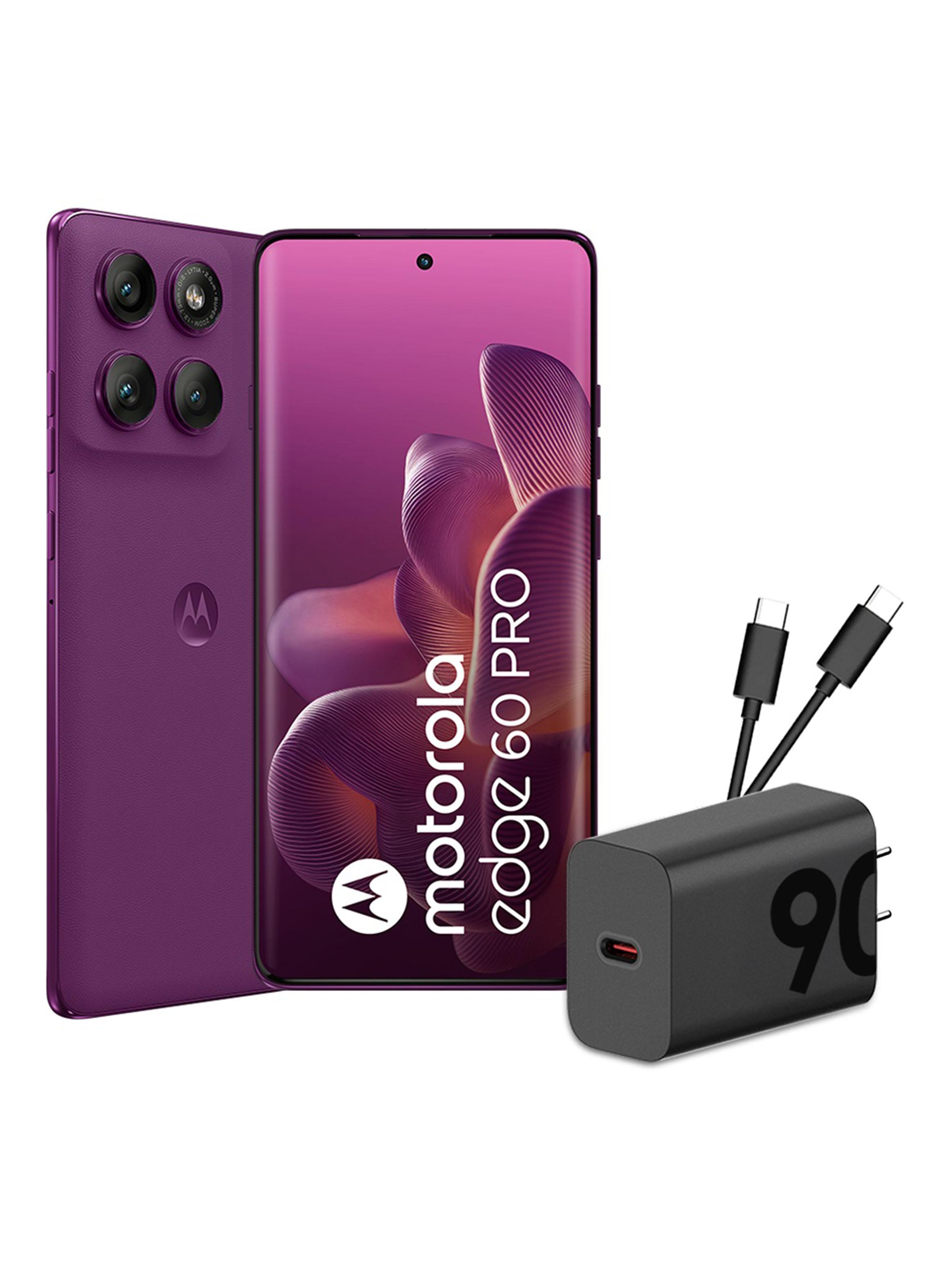 Smartphone Edge 60 Pro 5G 512GB 6.67' Morado Liberado-1
