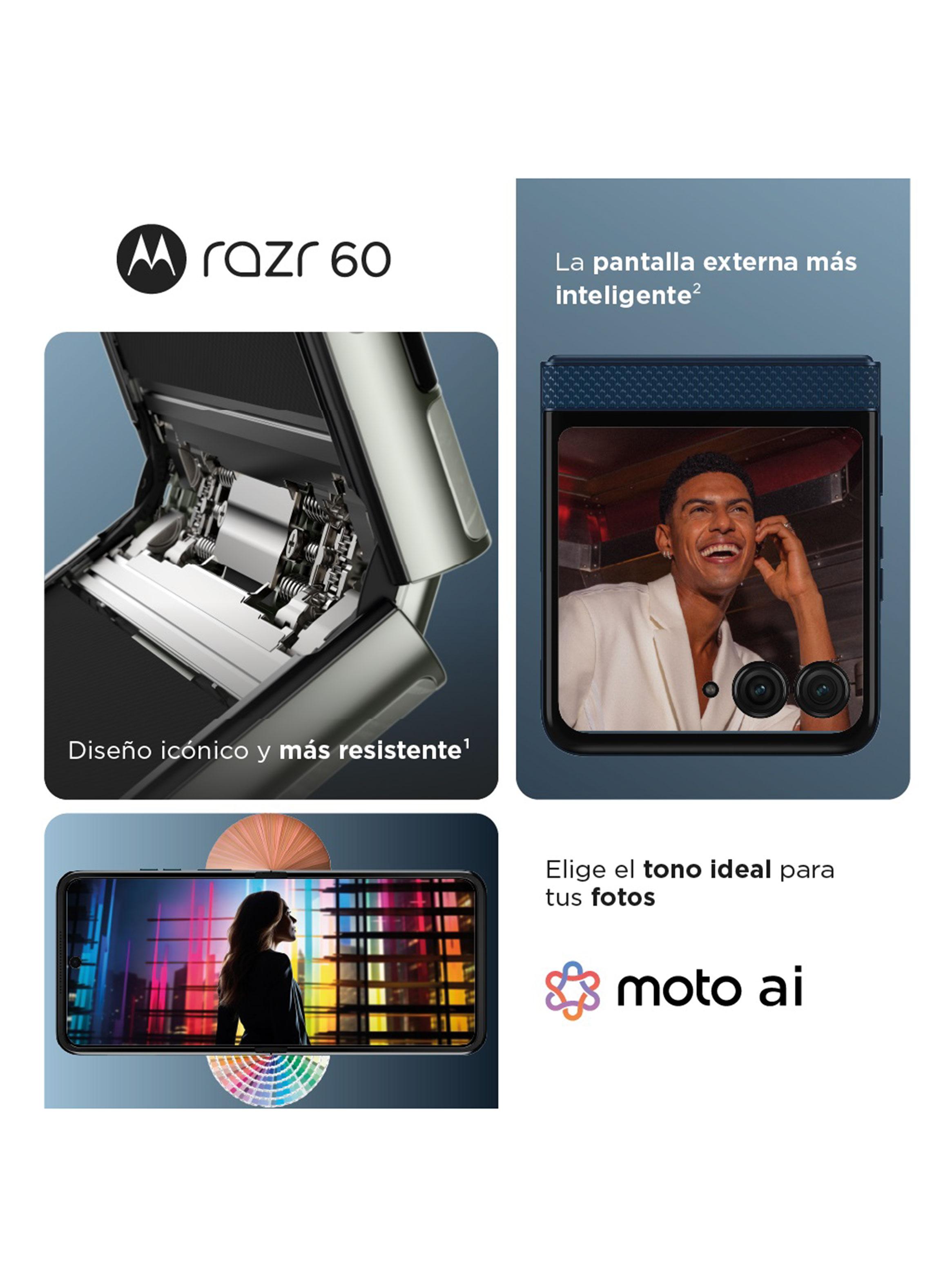 Smartphone Razr 60 5G 512GB 6.9' Blanco Liberado-2