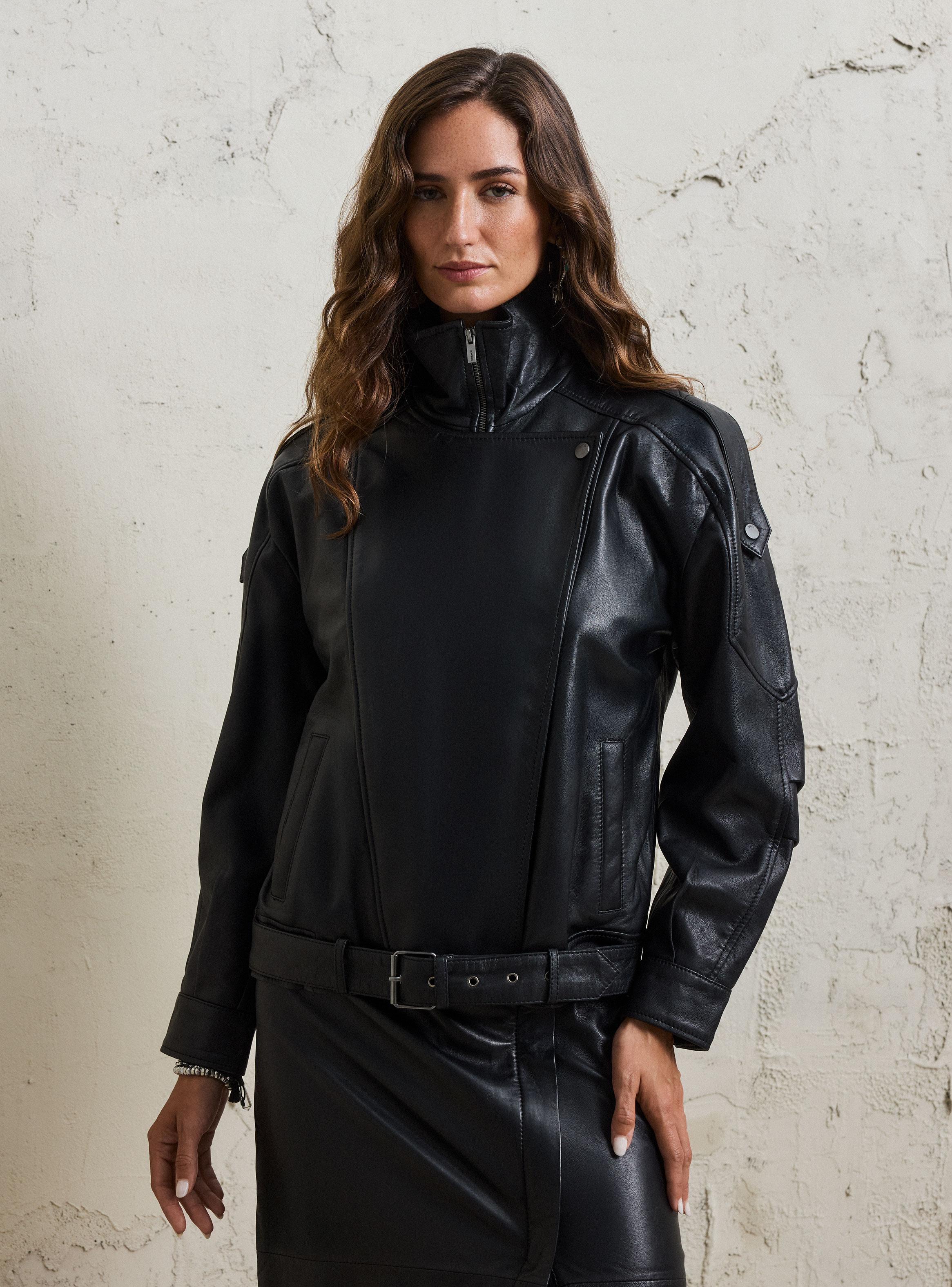 Chaqueta Cuello Tipo Funnel-0