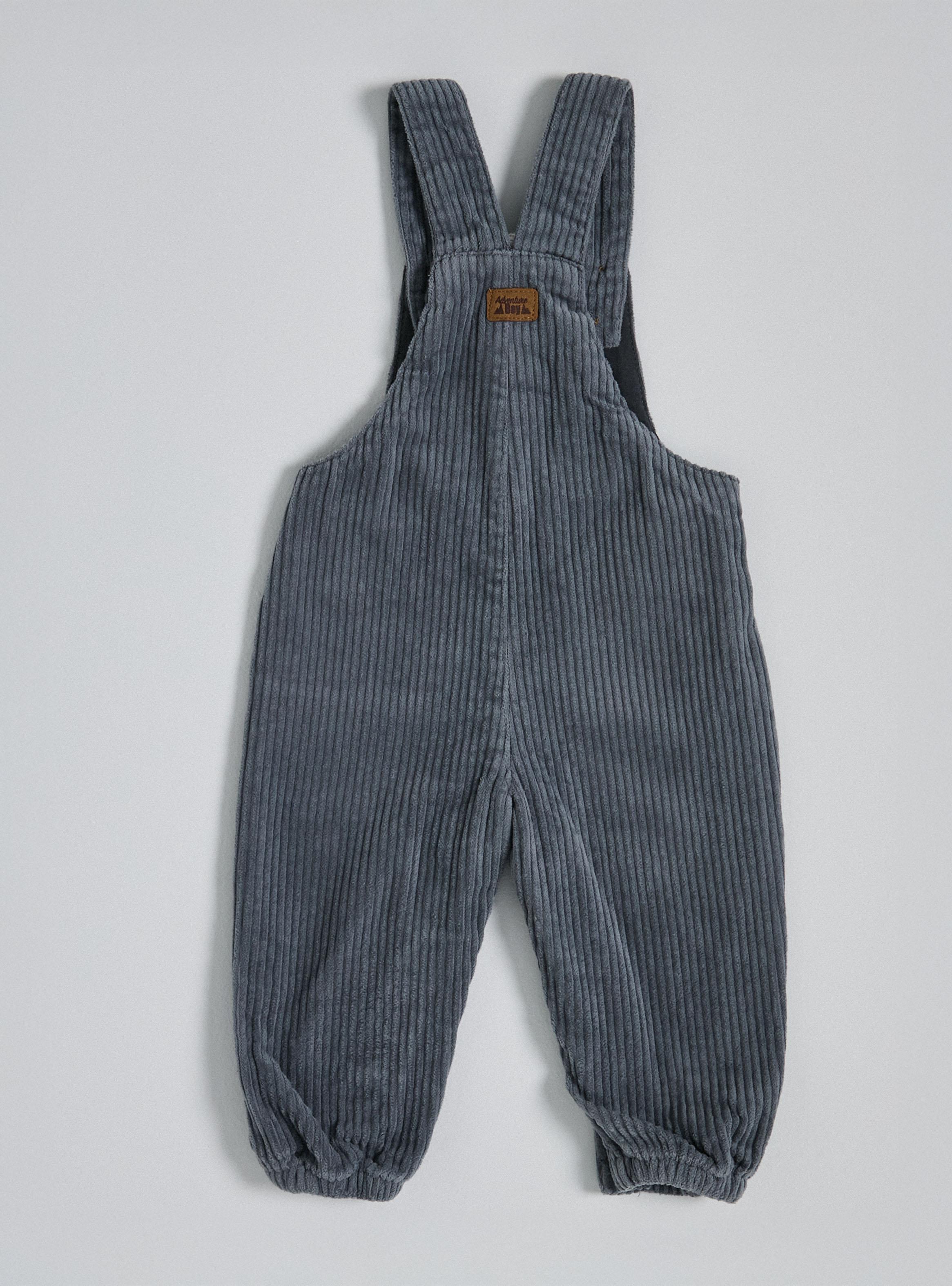 Jardinera con Bolsillo en el Frente de Cotelé-2