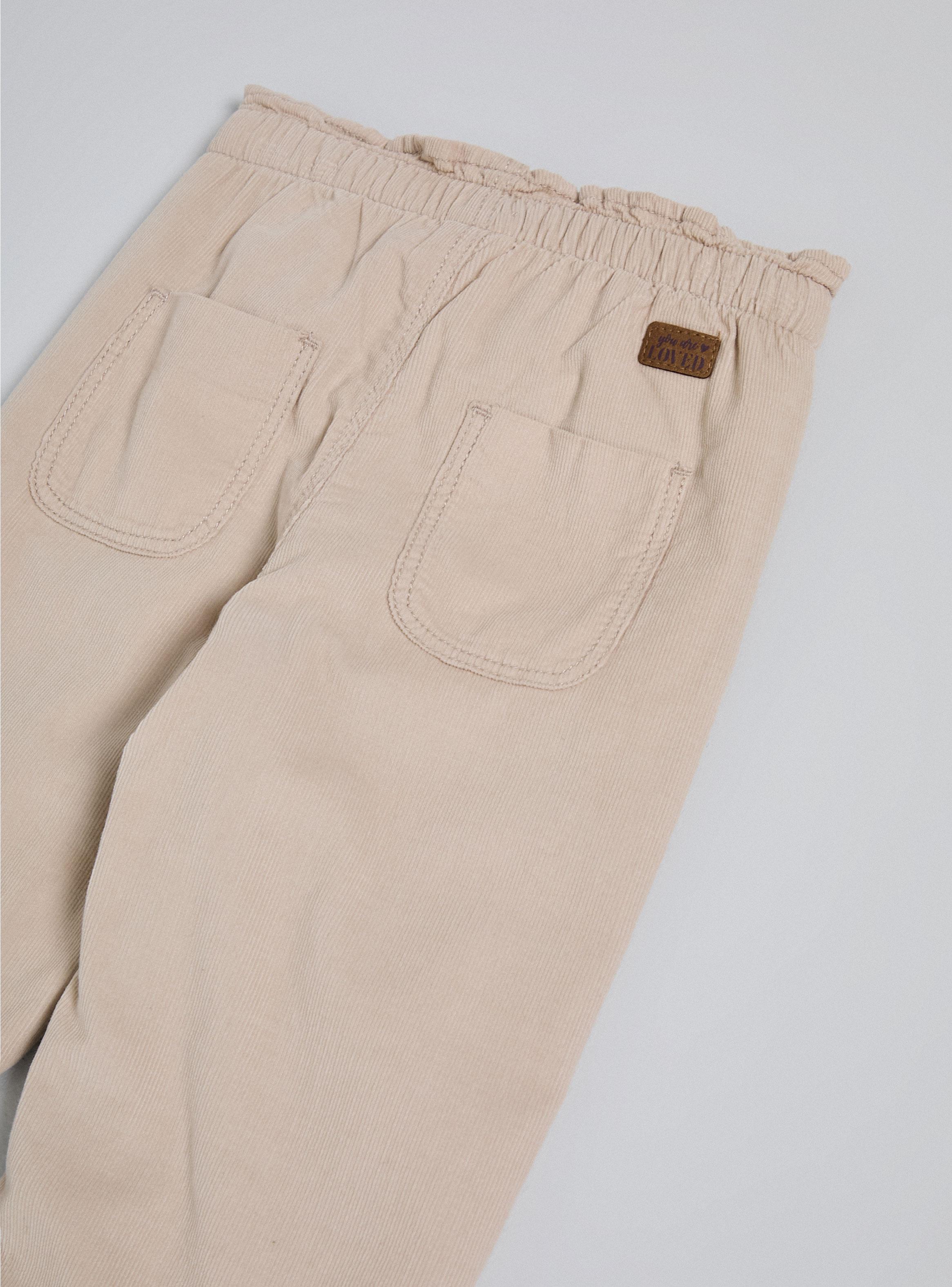 Pantalón Paper Bag Arrugado en Cintura-2
