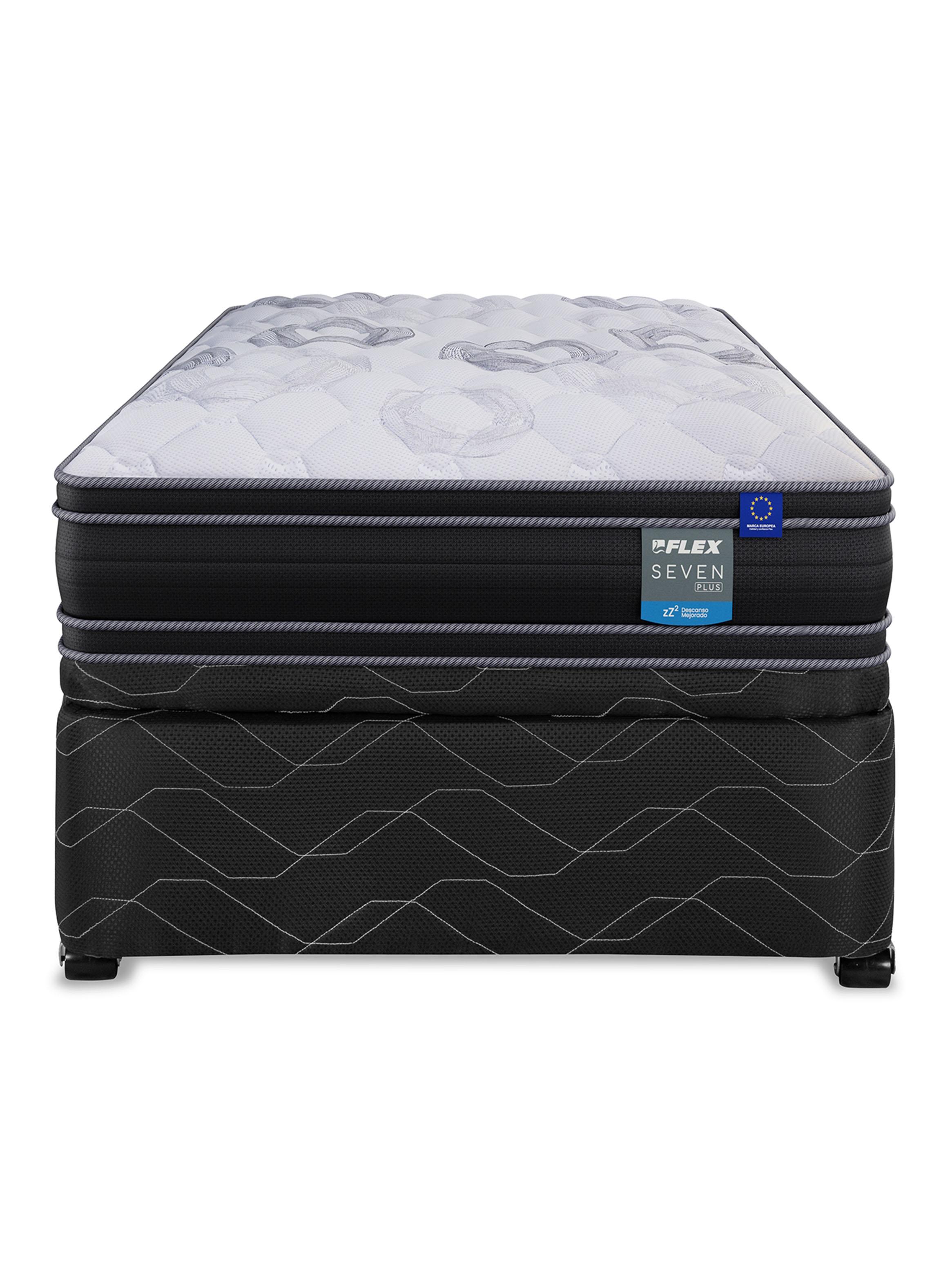 Cama Baúl Seven Plus 1 Plaza x 190 cm-2