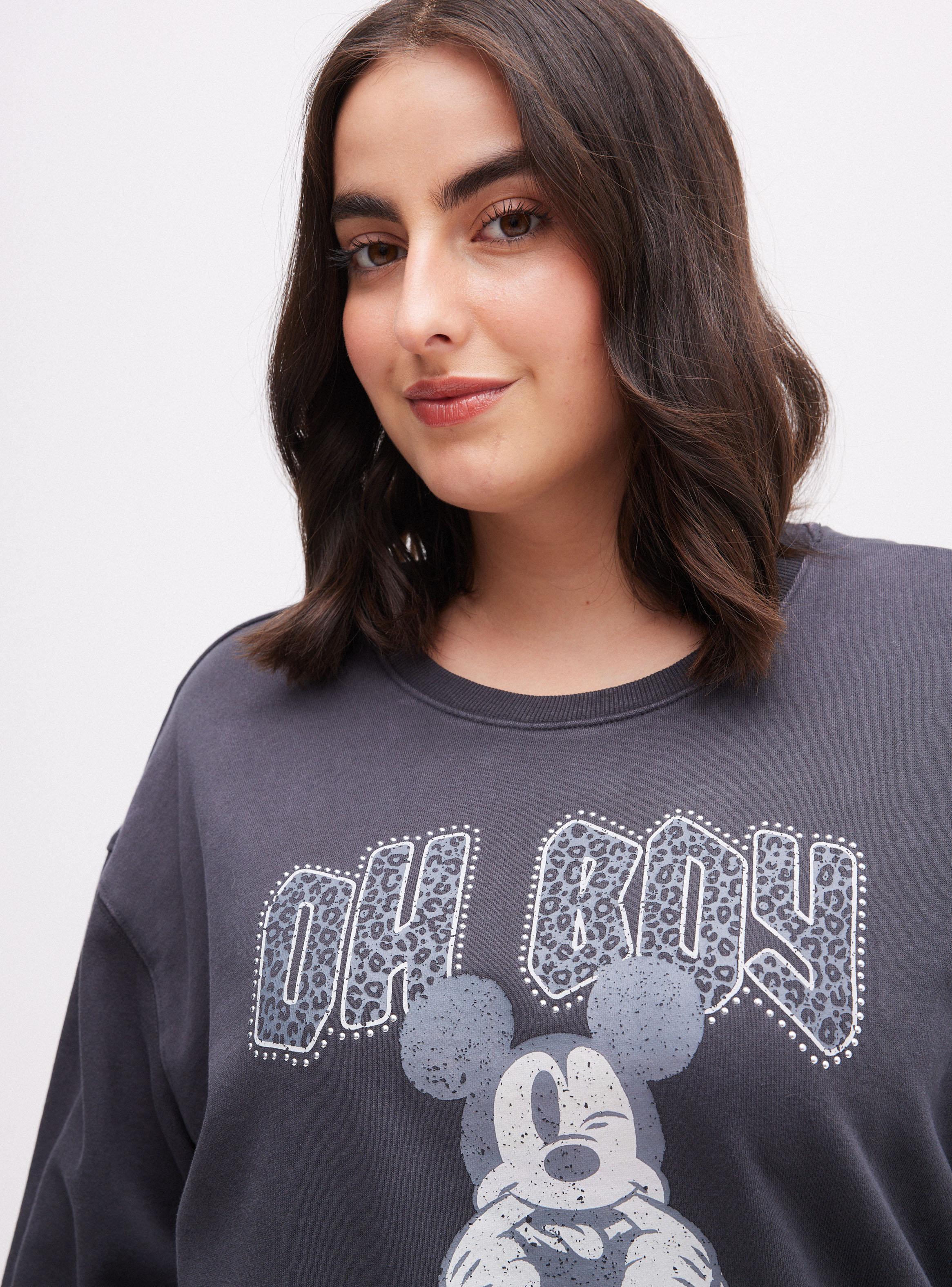 Polerón Estampado Personajes Disney Mickey y Minnie Mouse-2