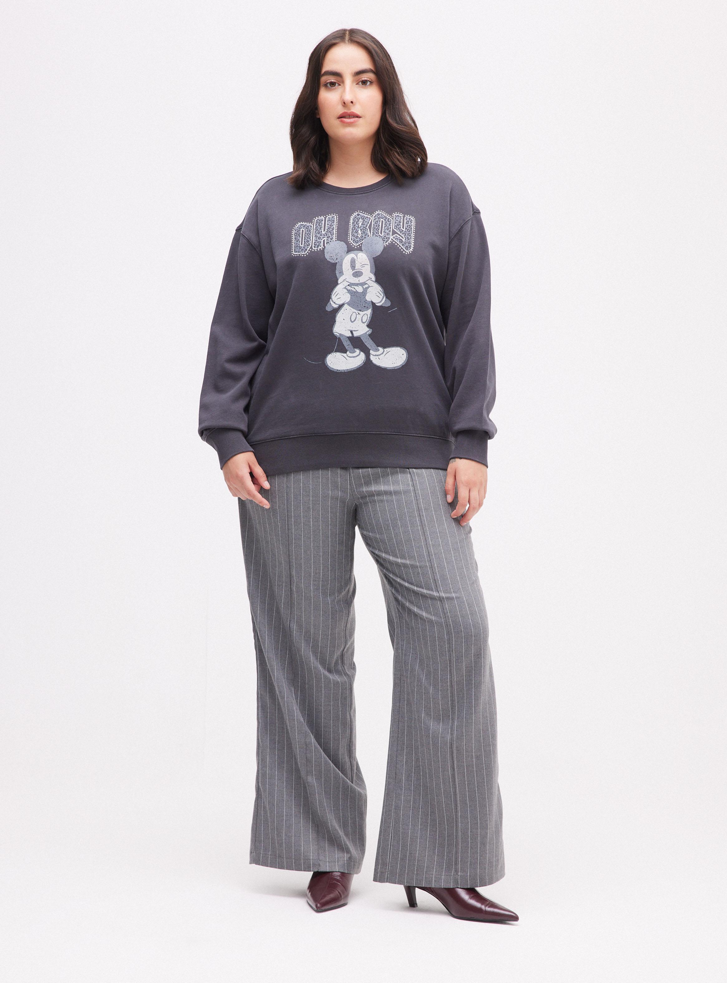 Polerón Estampado Personajes Disney Mickey y Minnie Mouse-4