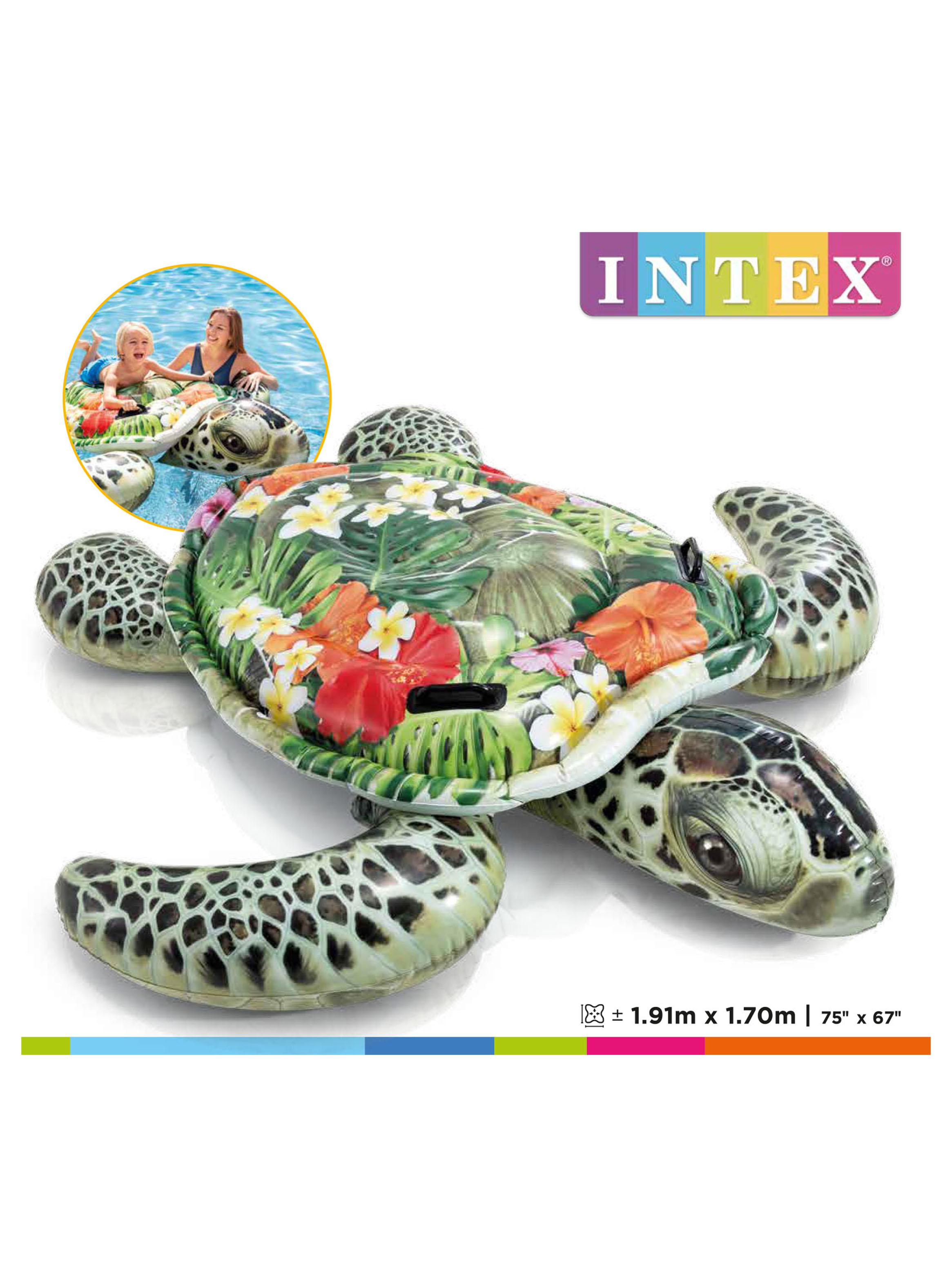 Flotador Inflable Tortuga Realistic 170 x 191 cm-2
