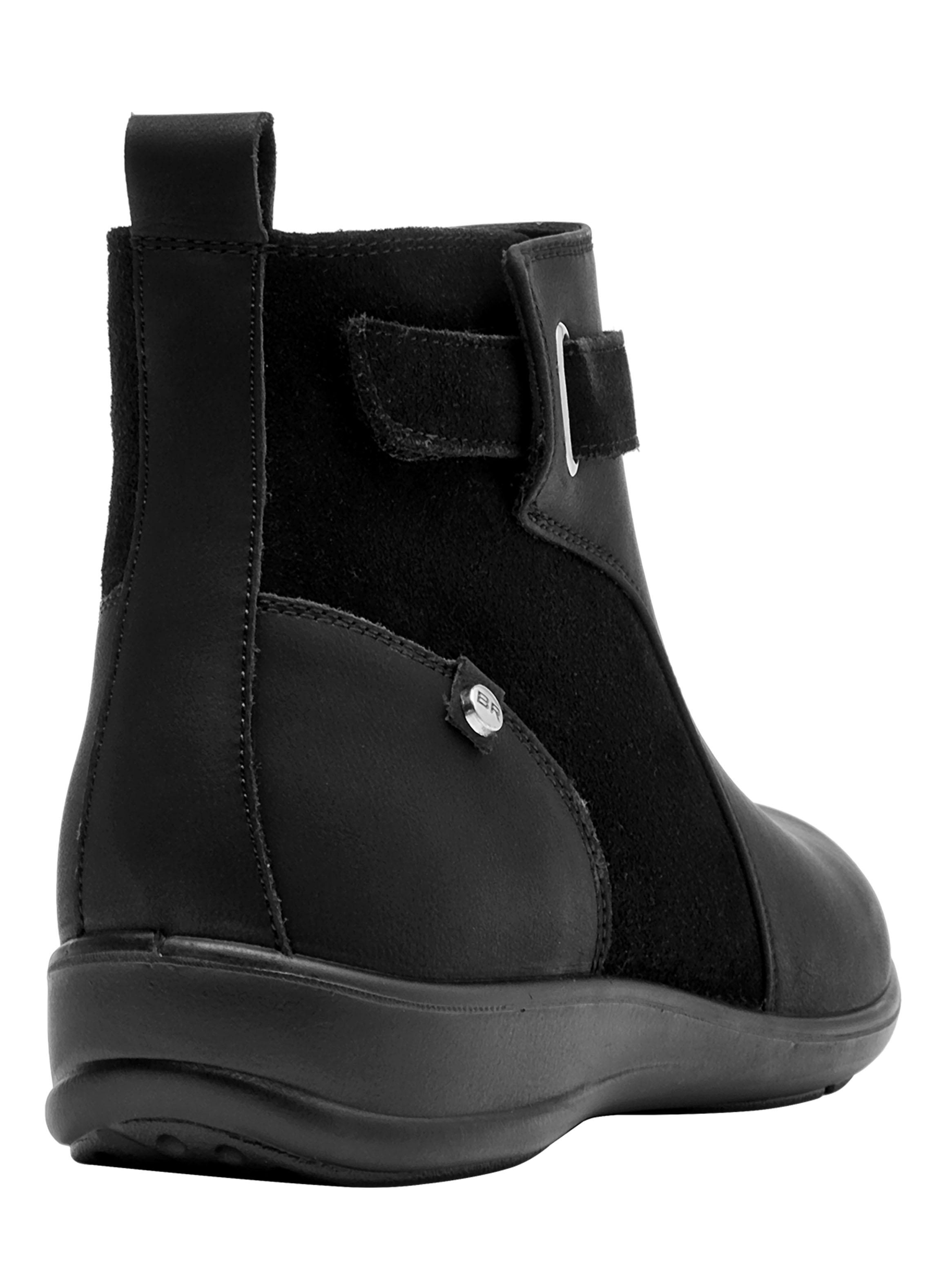 Botín Cuero Brm0316 Mujer Multi Textura-4