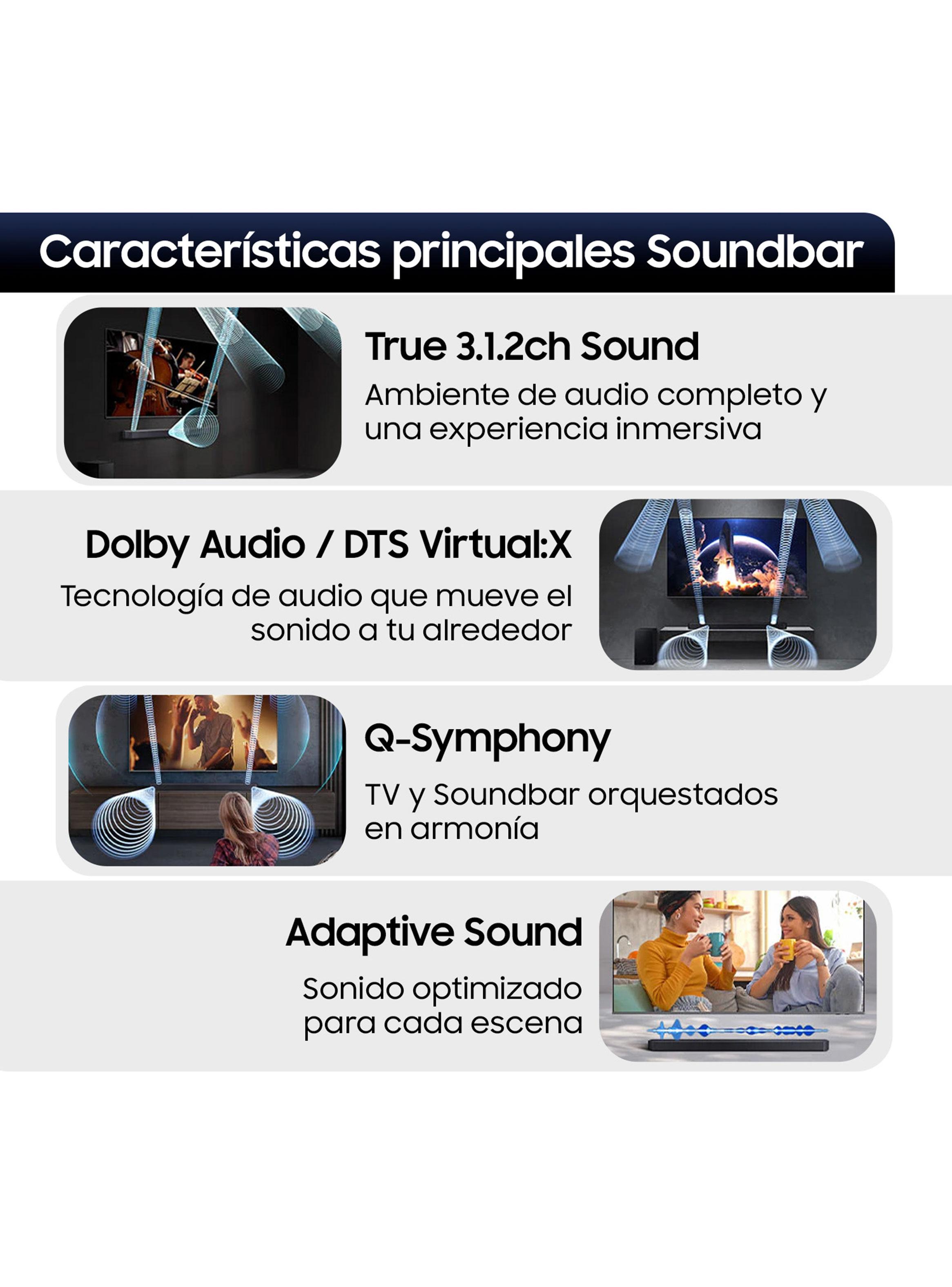 Soundbar Q-series HW-Q600F 3.1.2 ch Subwoofer 2025-3