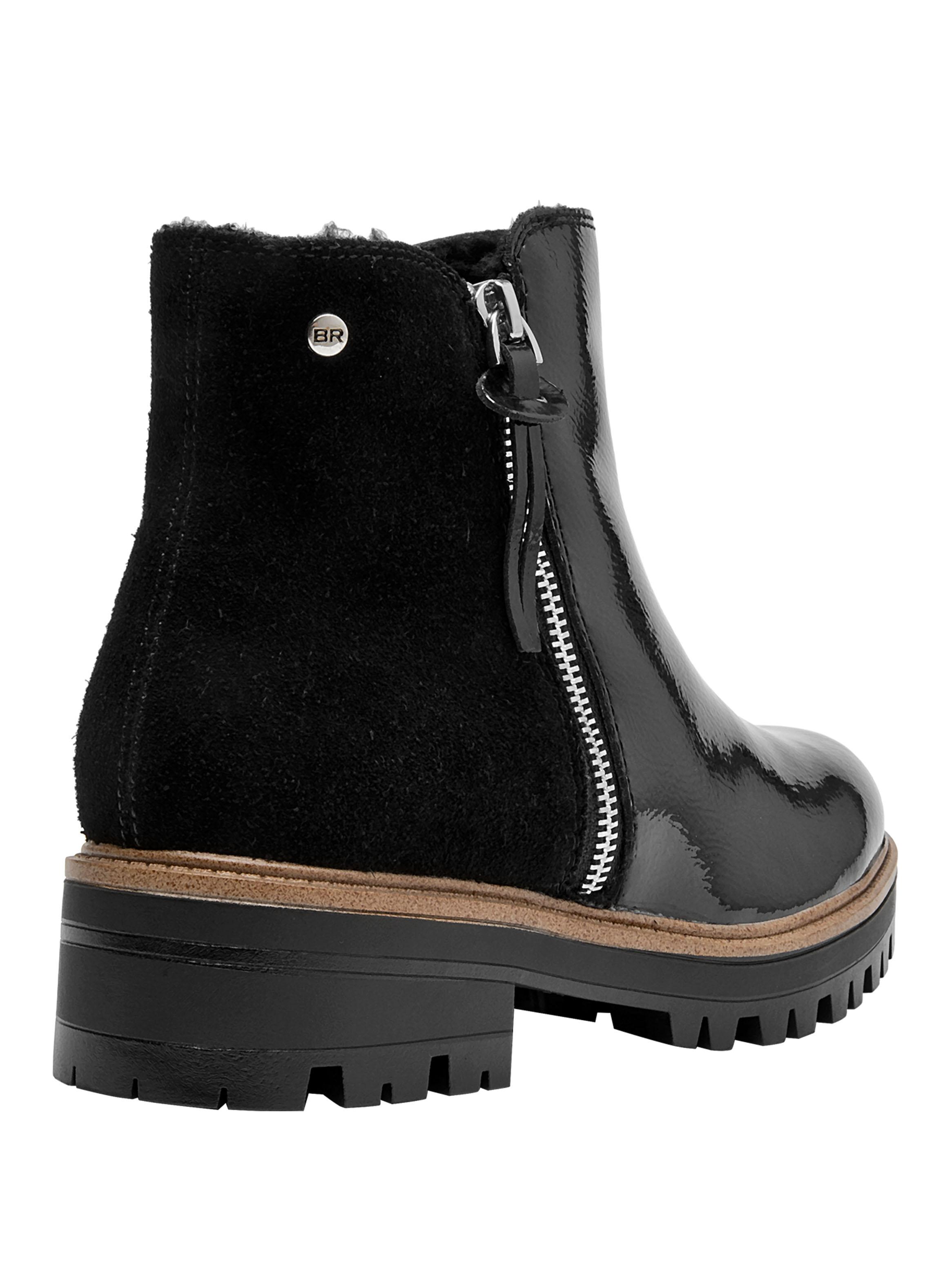 Botín Acharolado Brm0344 Mujer-4