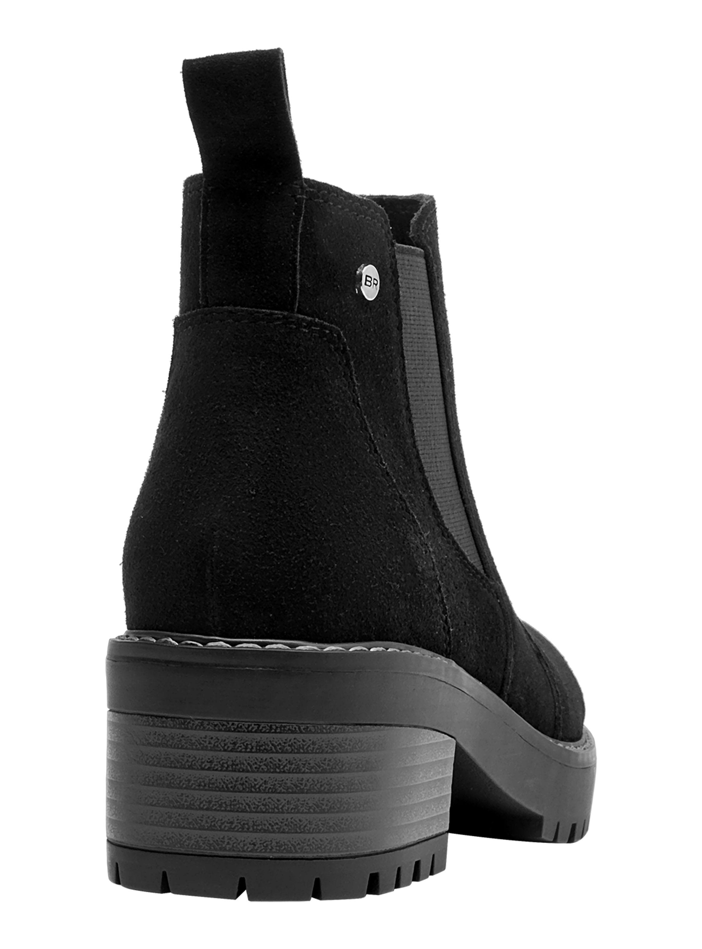 Botín Brm0358 Liso Cuero Mujer-4