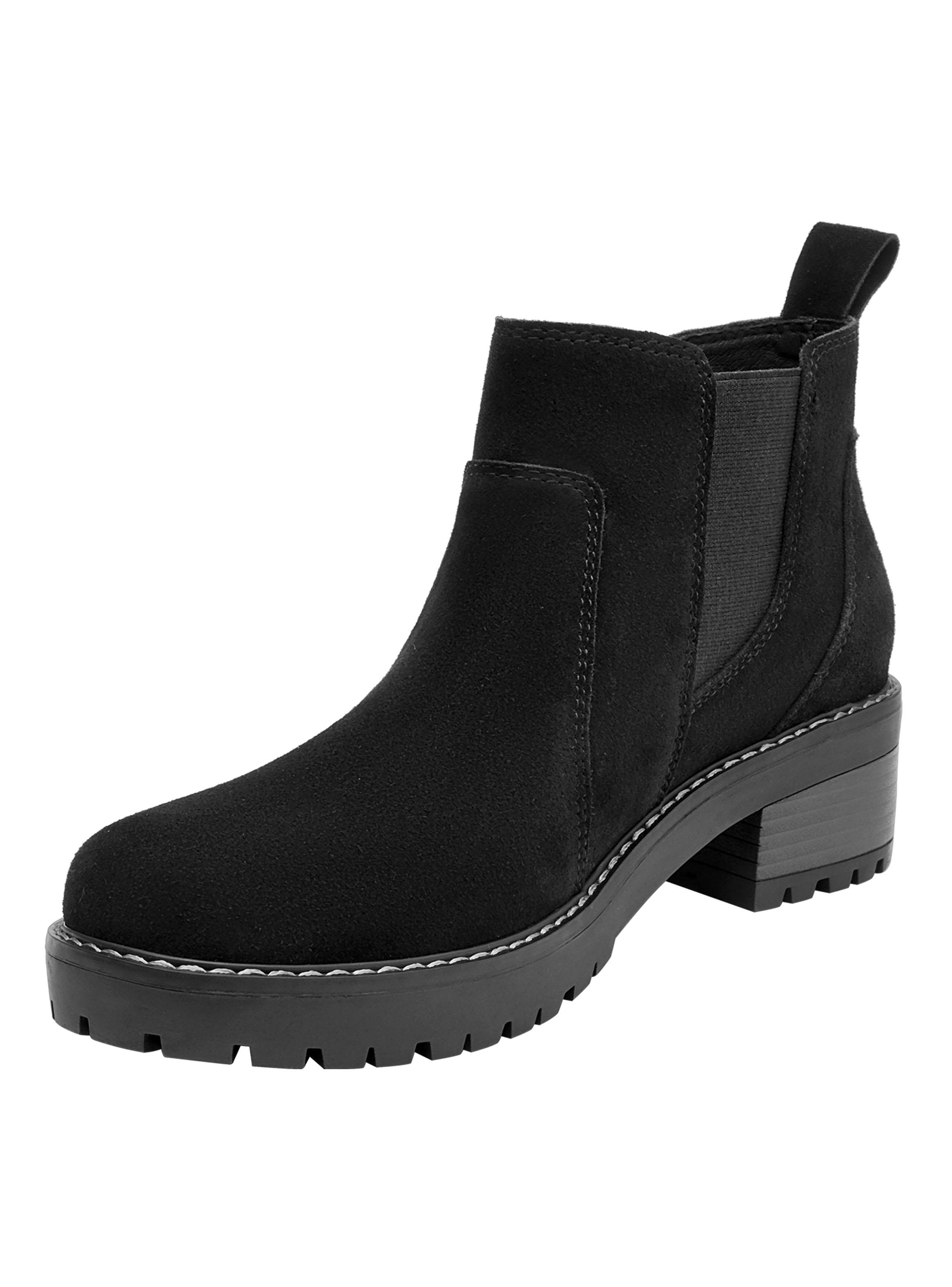 Botín Brm0358 Liso Cuero Mujer-3