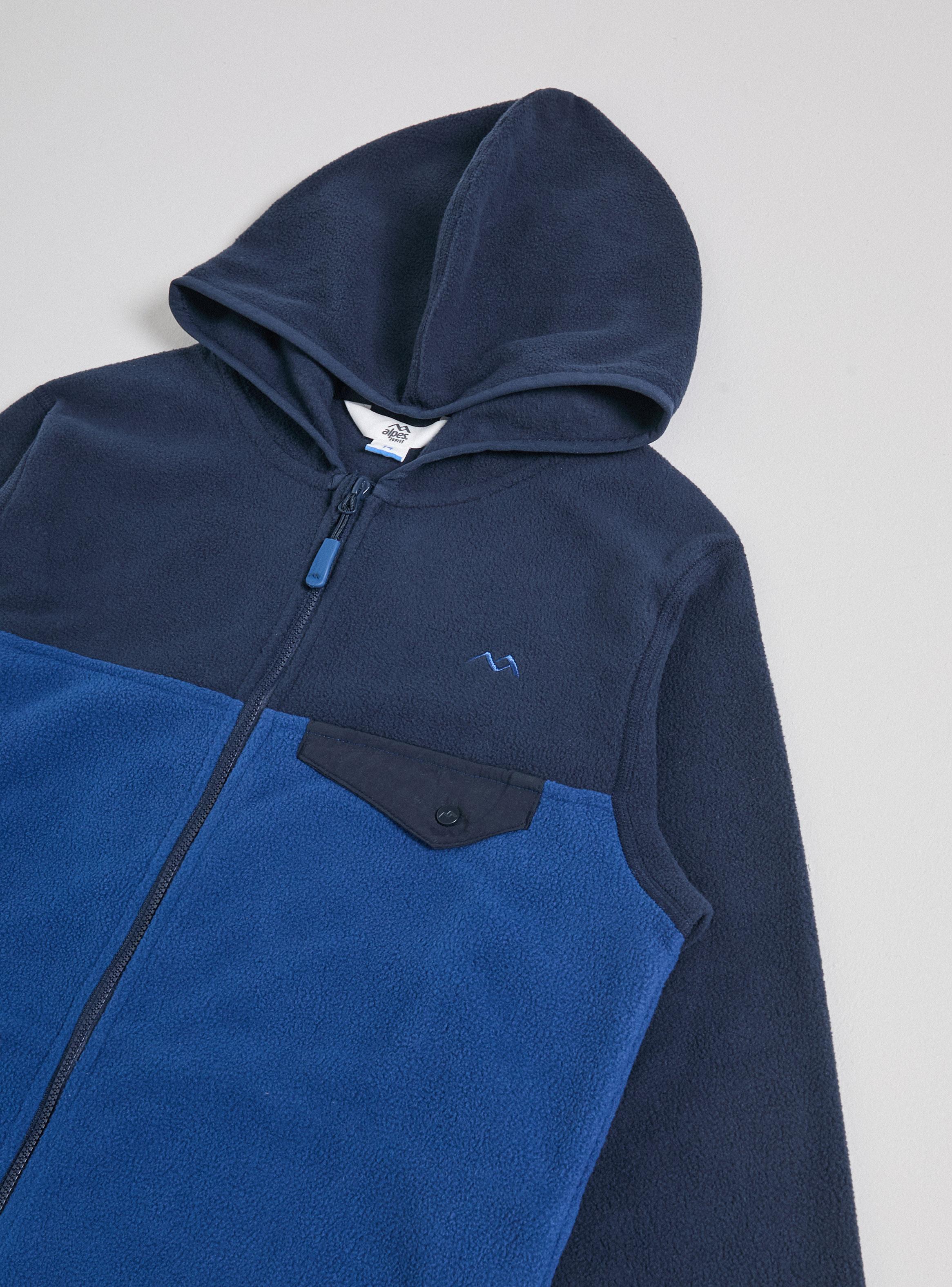 Polerón Polar Bicolor Capucha-3