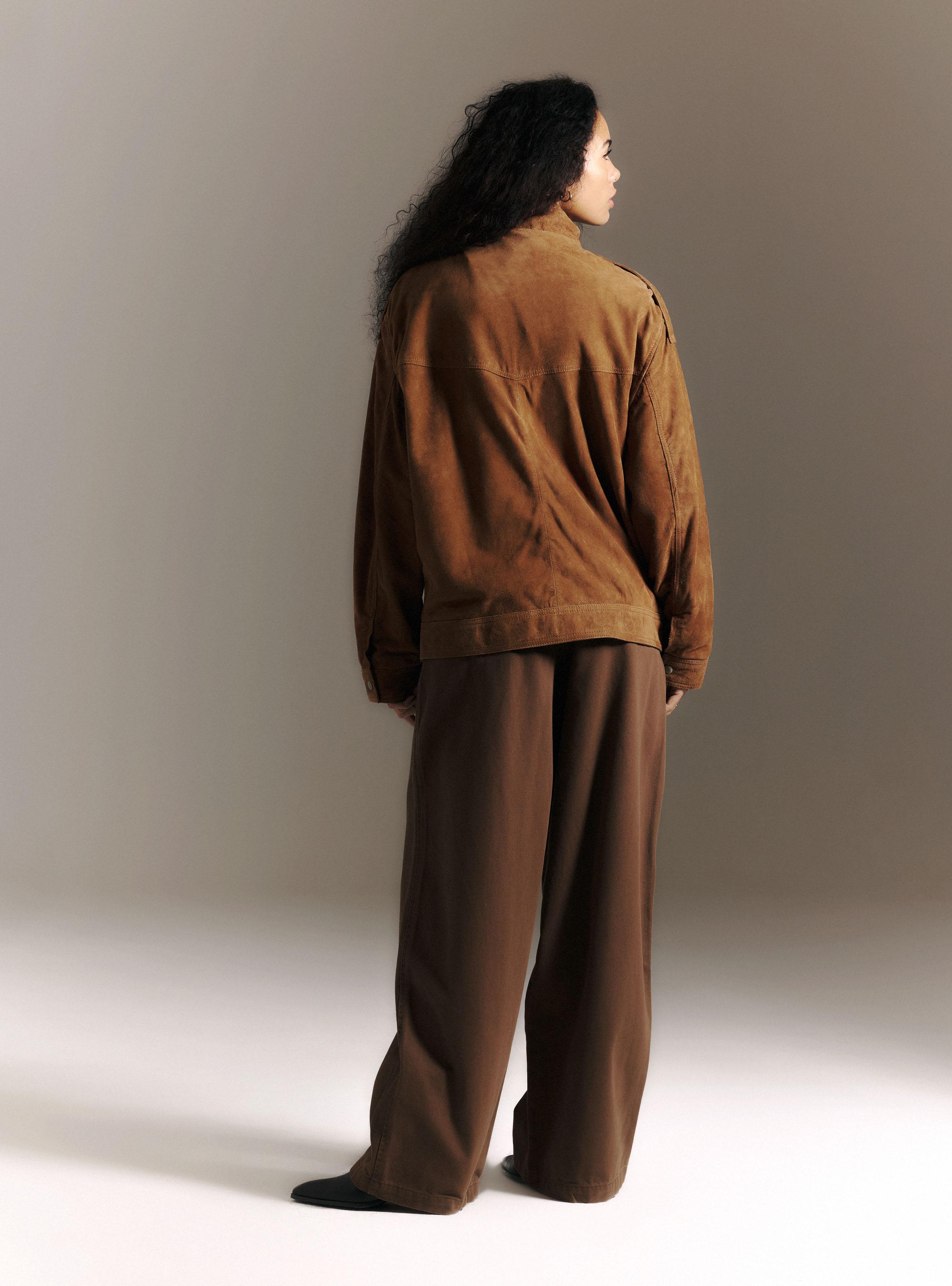 Chaqueta Gamuza Tipo Bomber Funnel Limited Edition-5