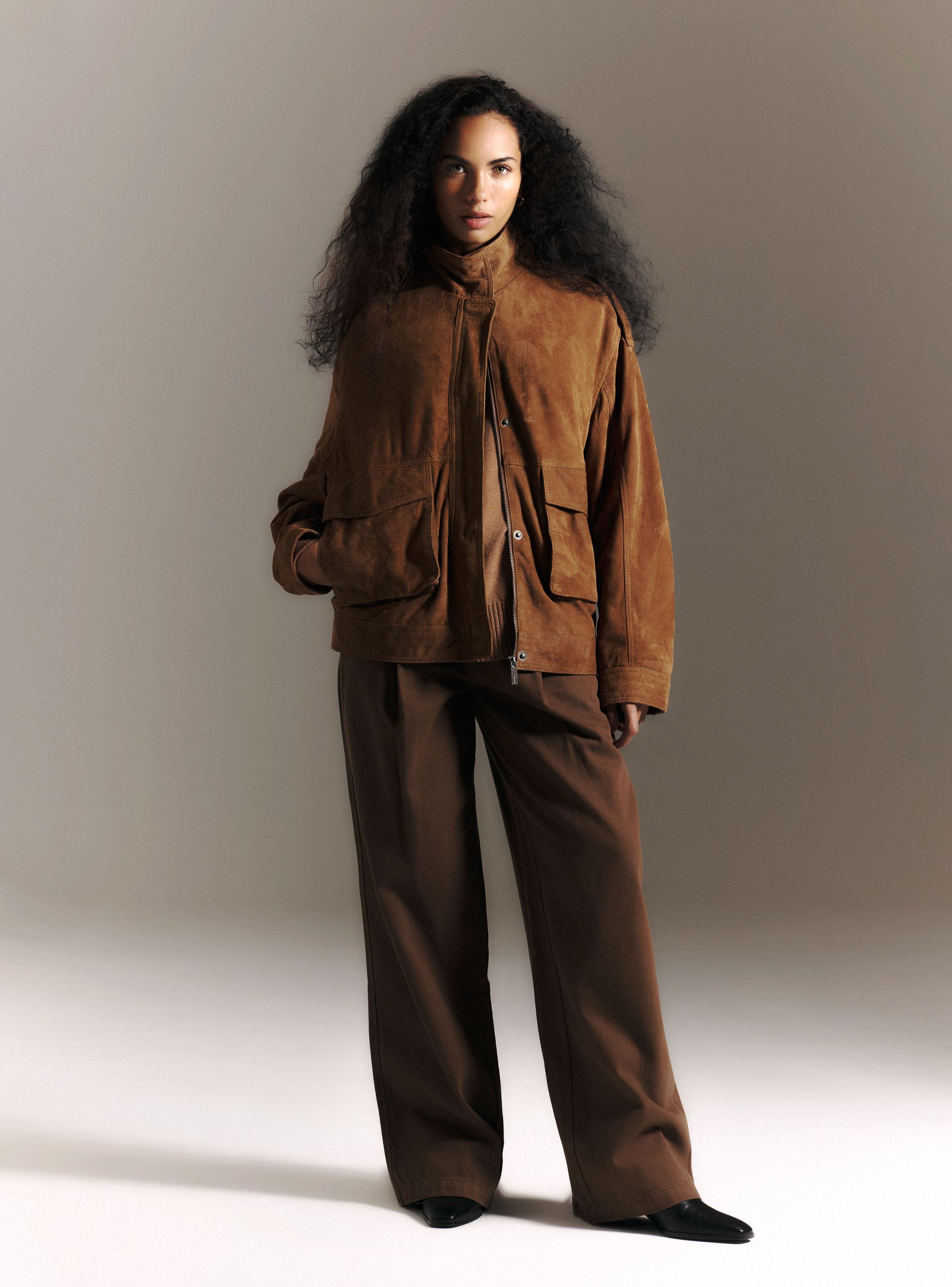 Chaqueta Gamuza Tipo Bomber Funnel Limited Edition-4