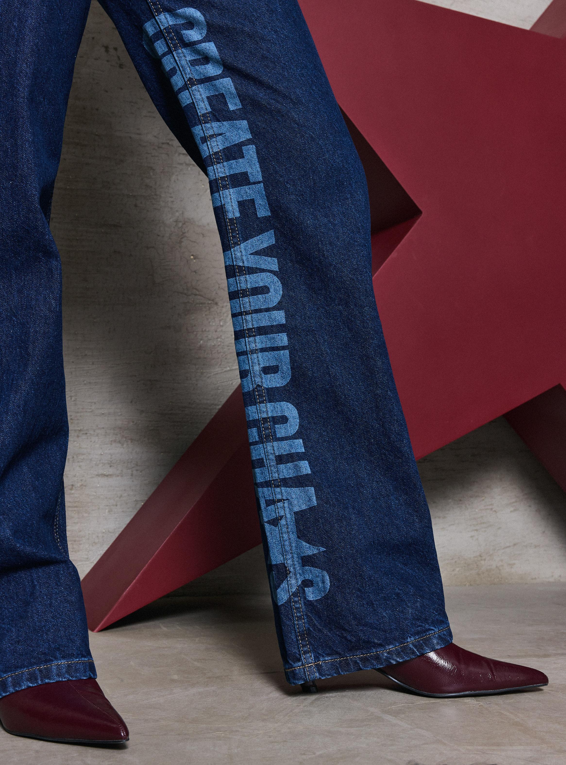 Jeans Straight Tiro Bajo Colab Studio 95-2