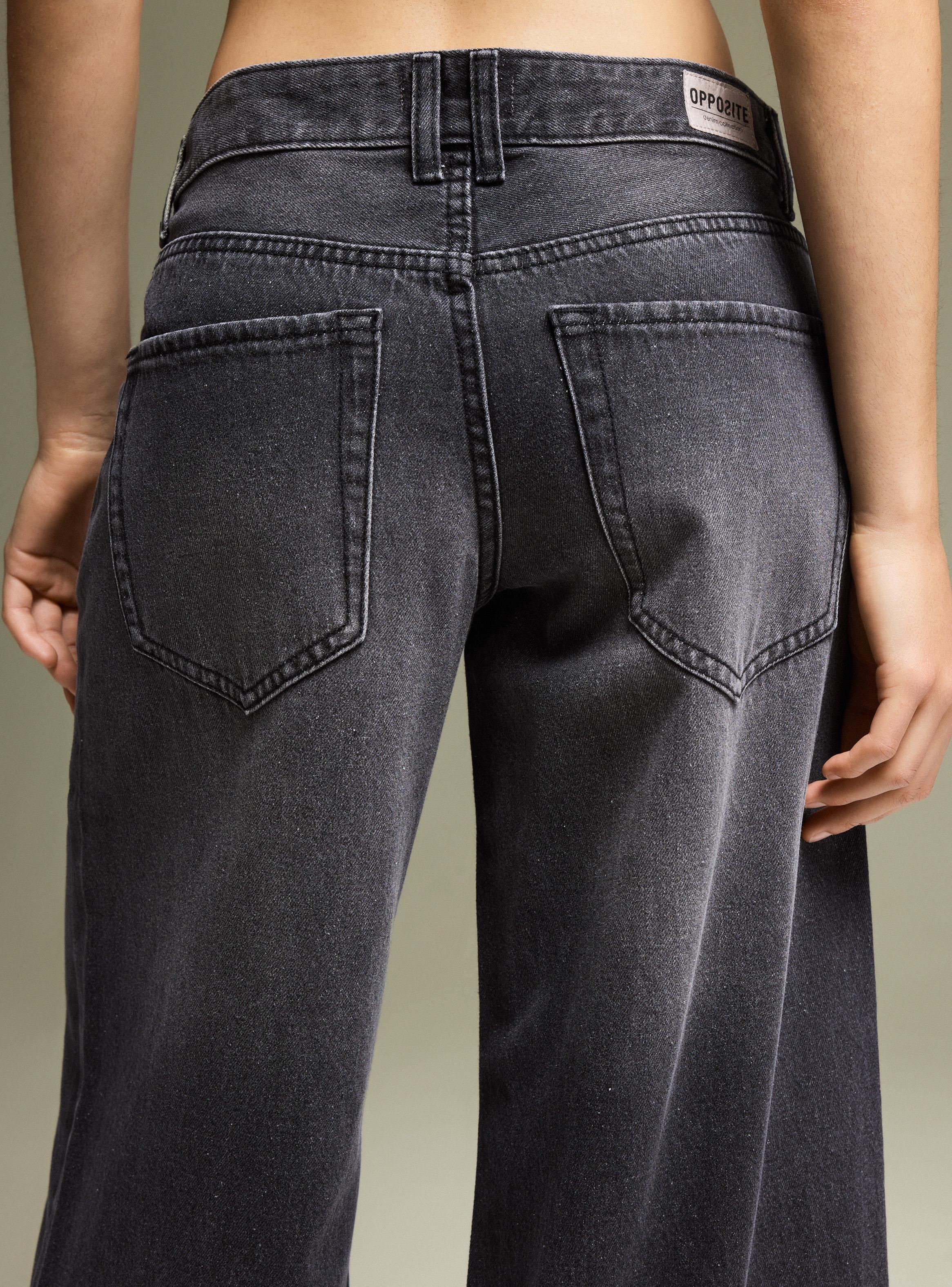 Jeans Súper Wide Leg Tiro Bajo-3