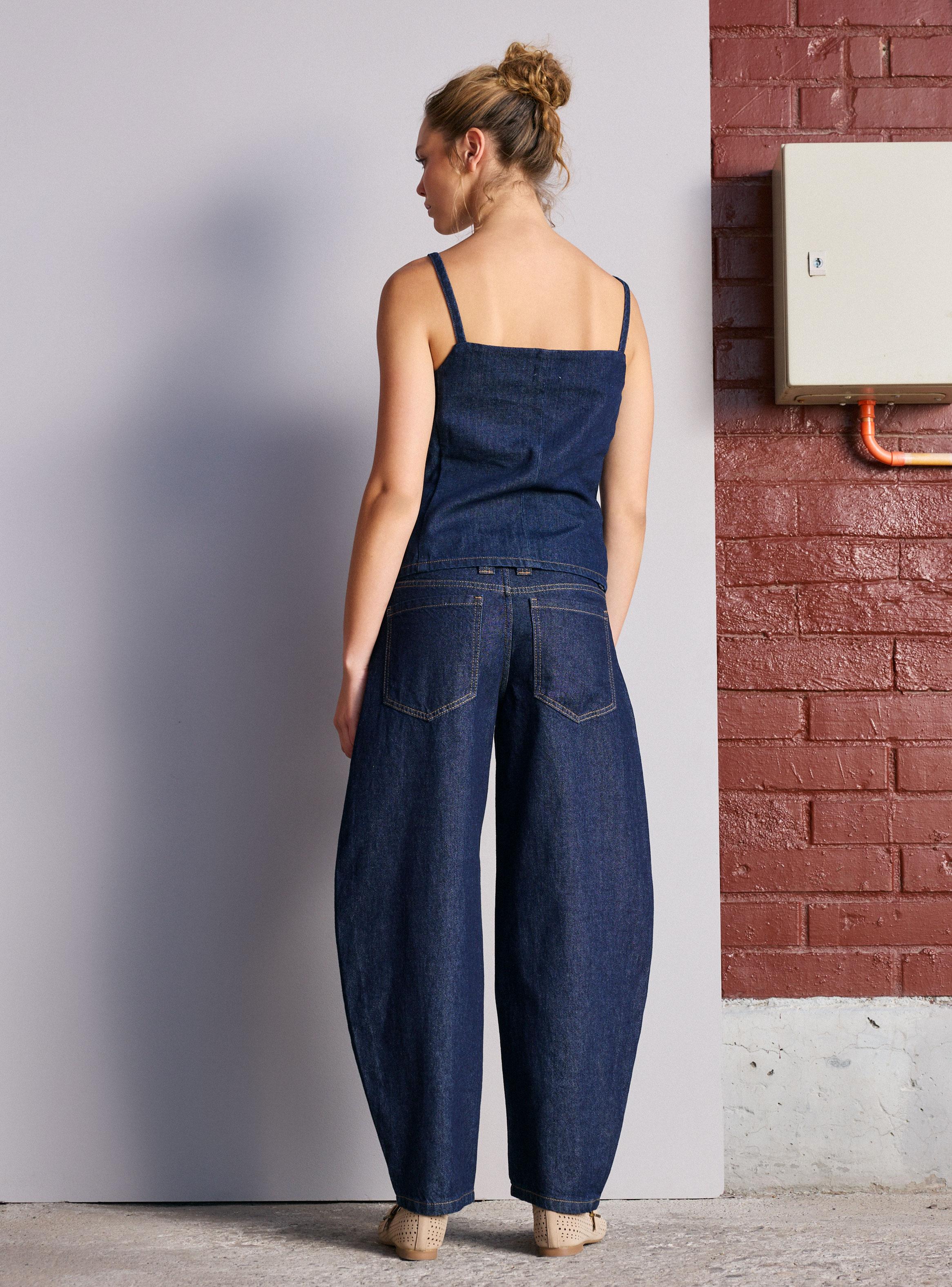 Blusa Top Pabillos Botones Delanteros-5