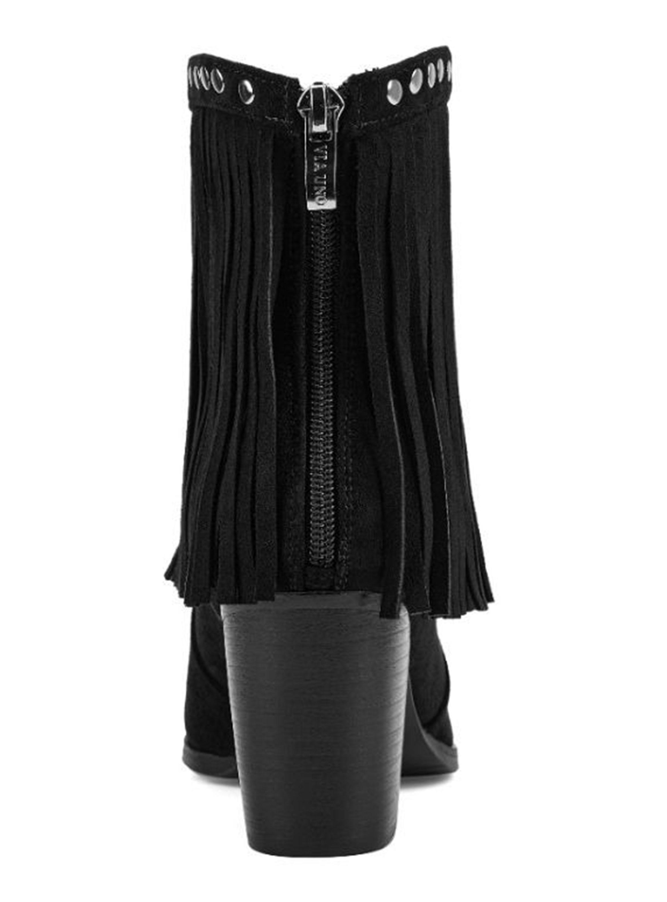 Botín con Flecos y Tachas Mujer-3