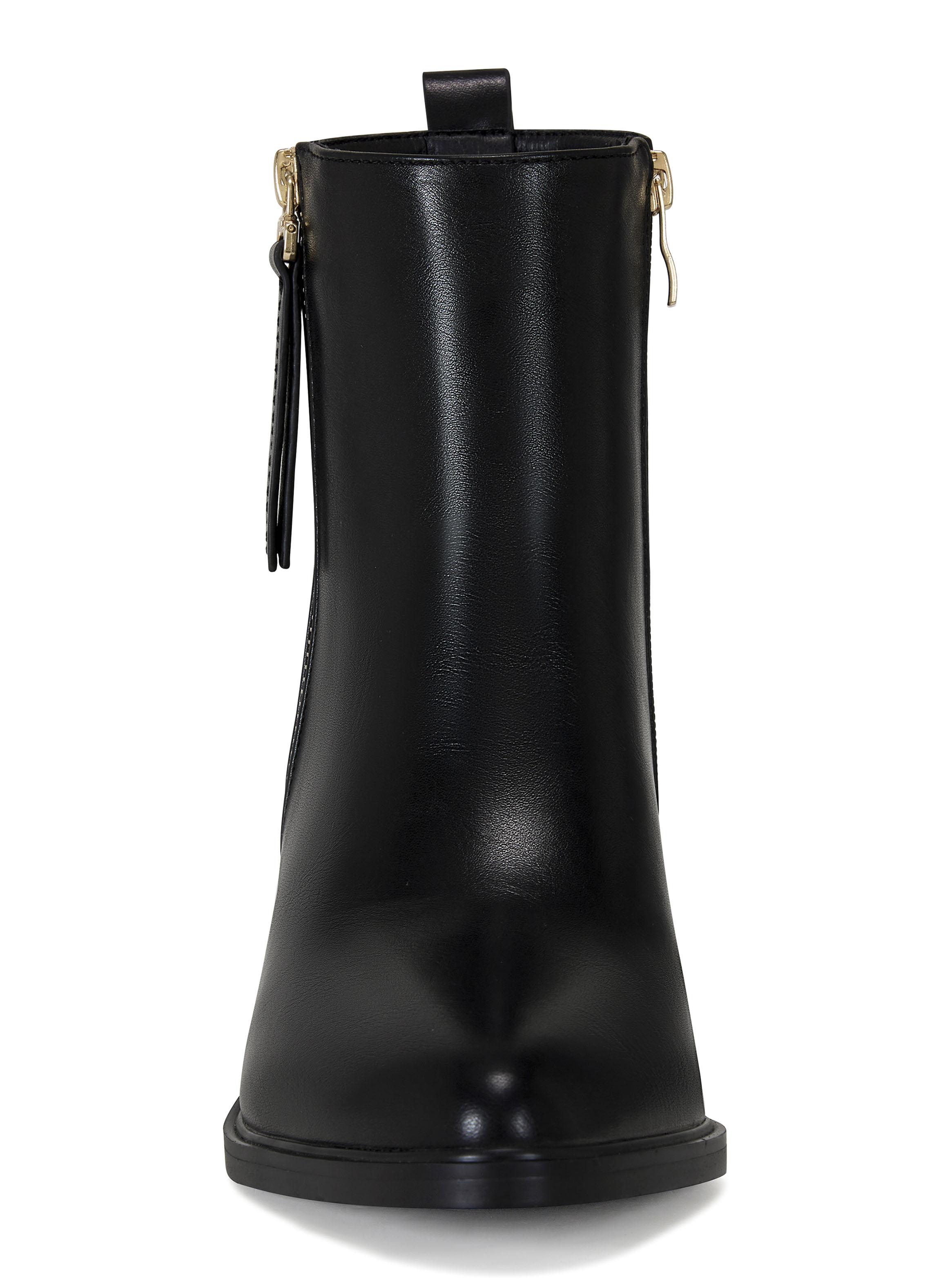 Botín Detalle en Dorado Mujer-2