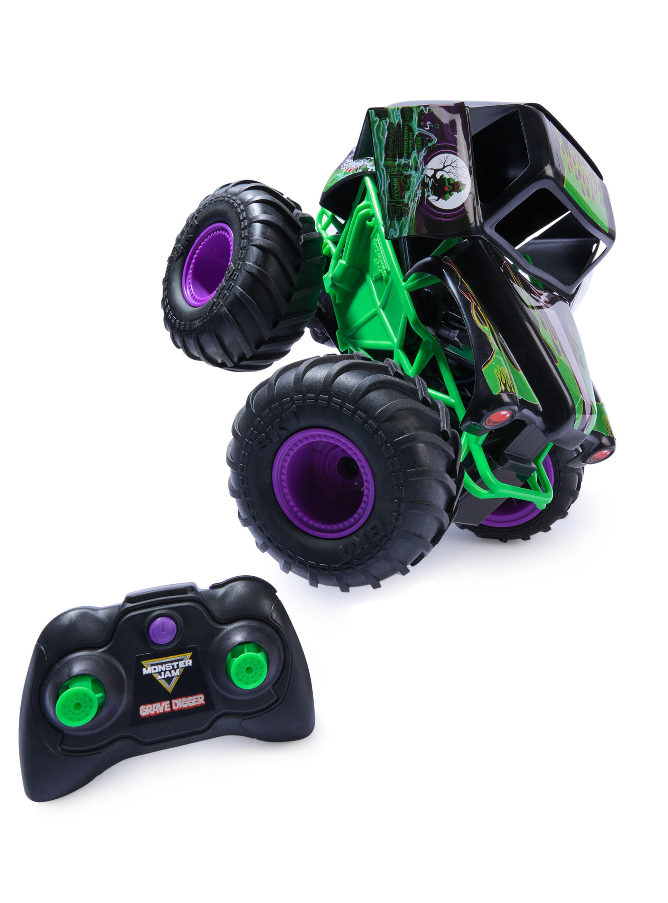 Auto a Control Remoto Monster Jam Grave Digger-3