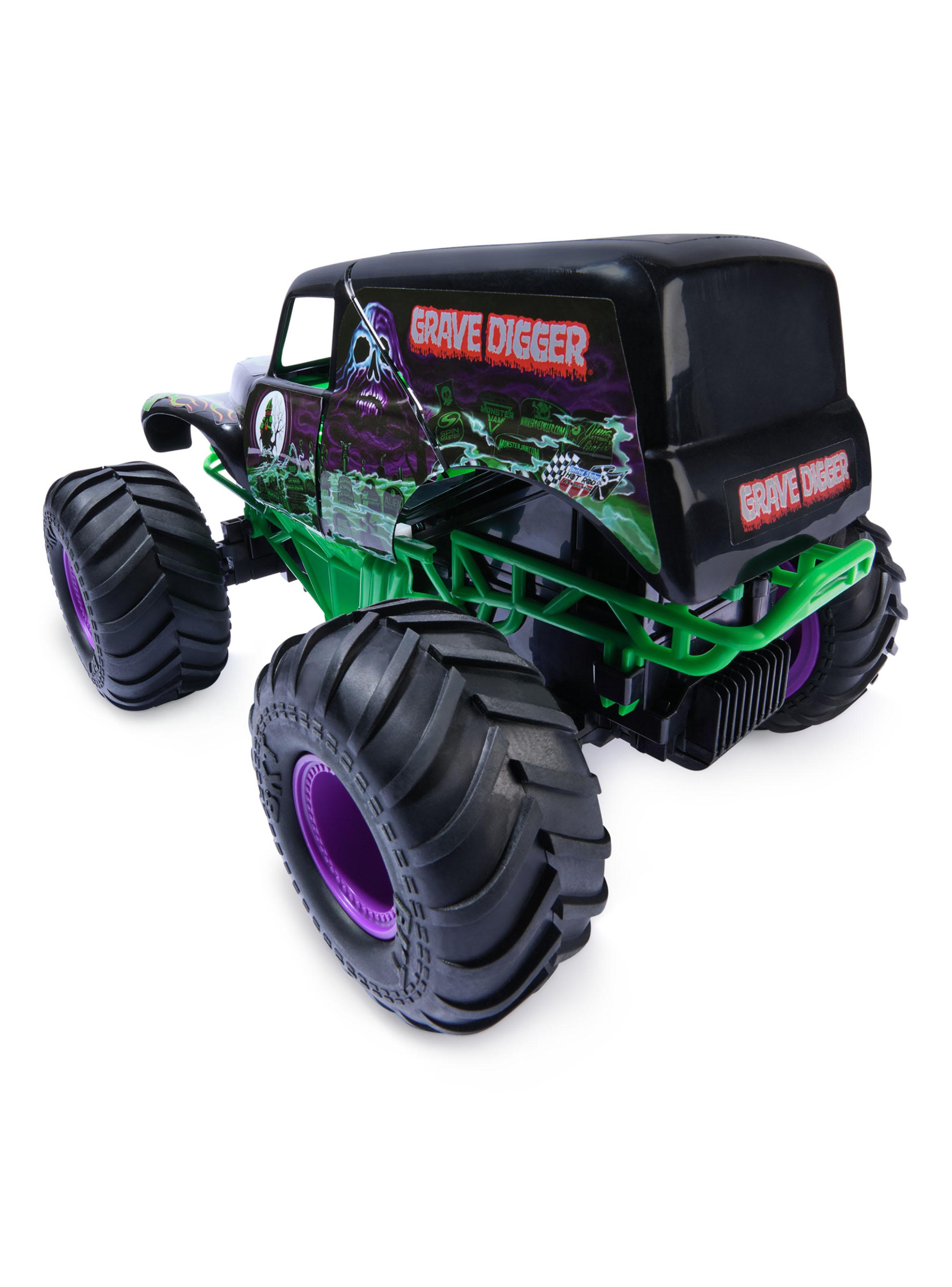 Auto a Control Remoto Monster Jam Grave Digger-5