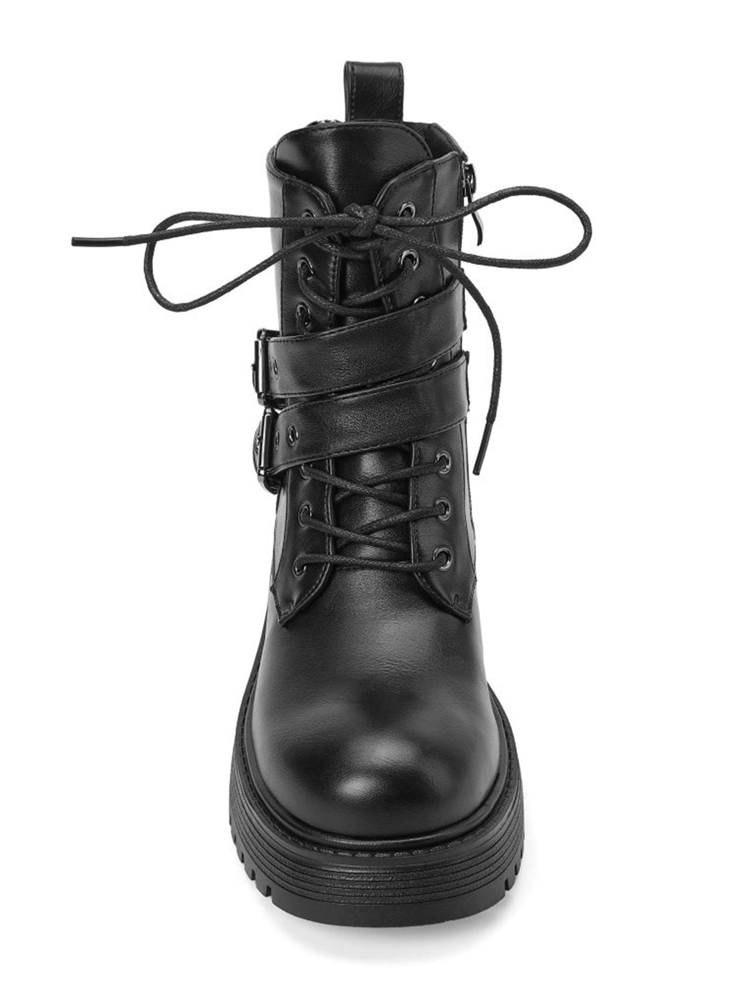 Botín Acordonado Mujer-2