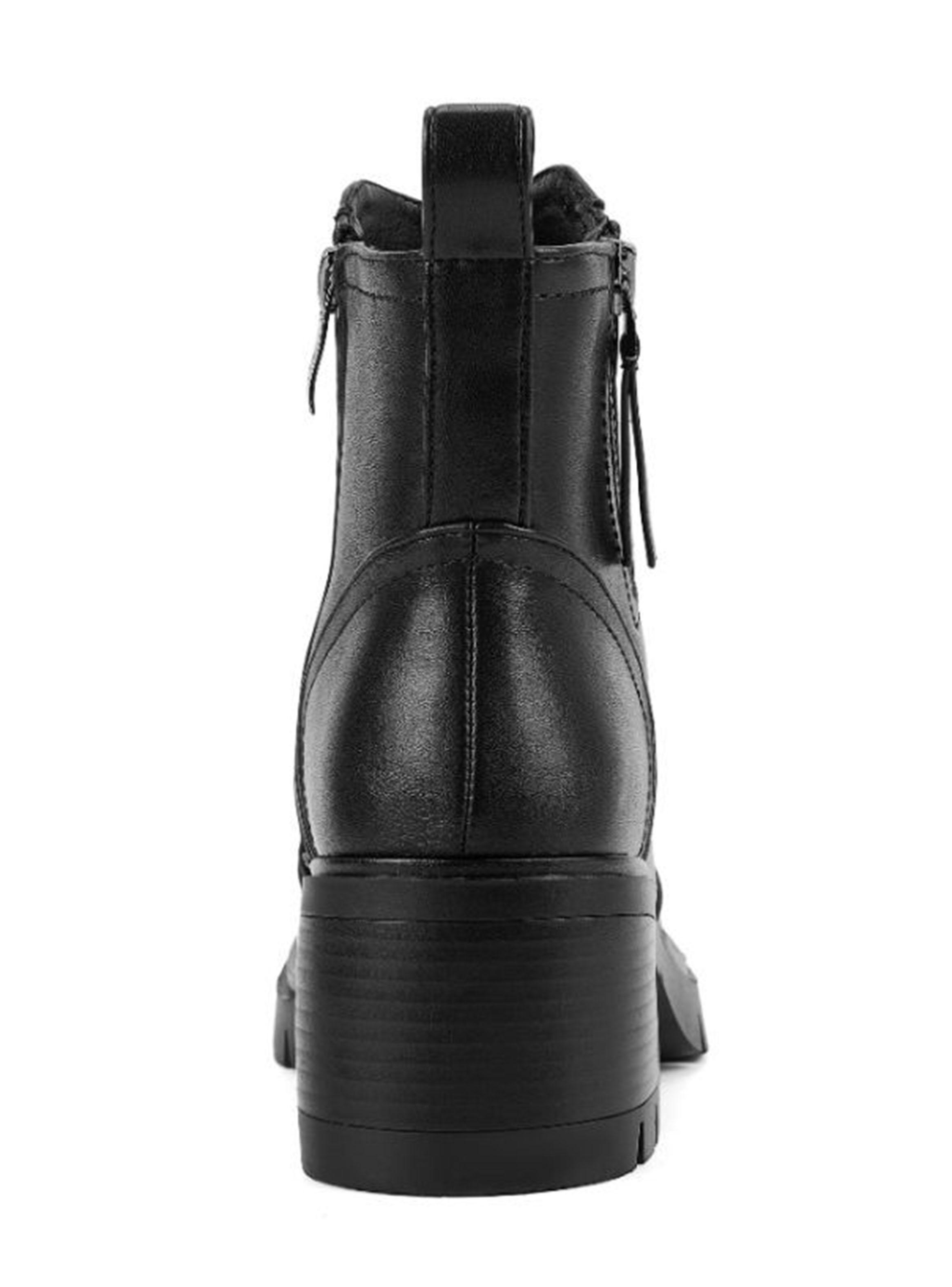 Botín Taco Cuadrado Mujer-3