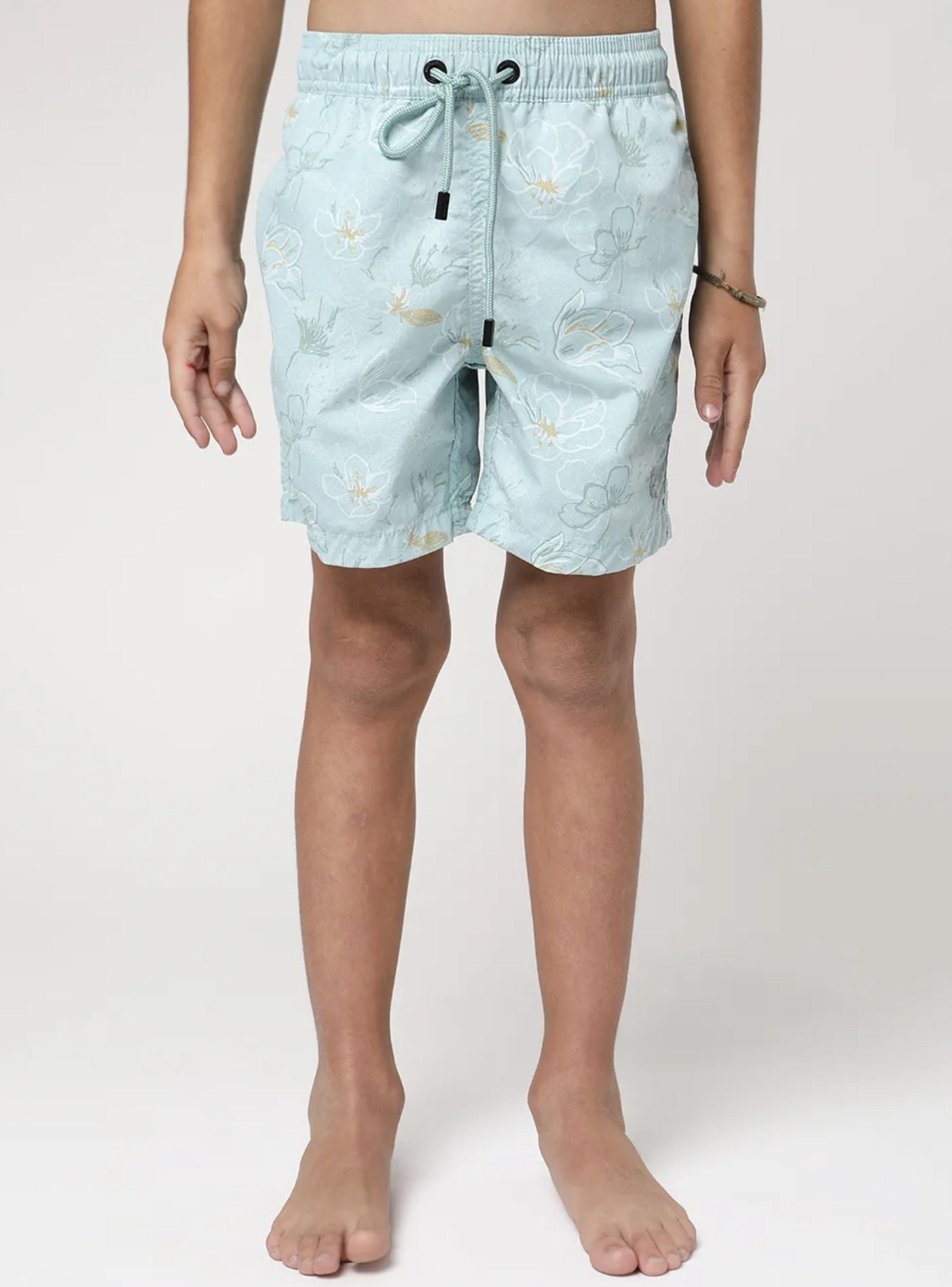 Traje de Baño Estampado Peony Niño-0