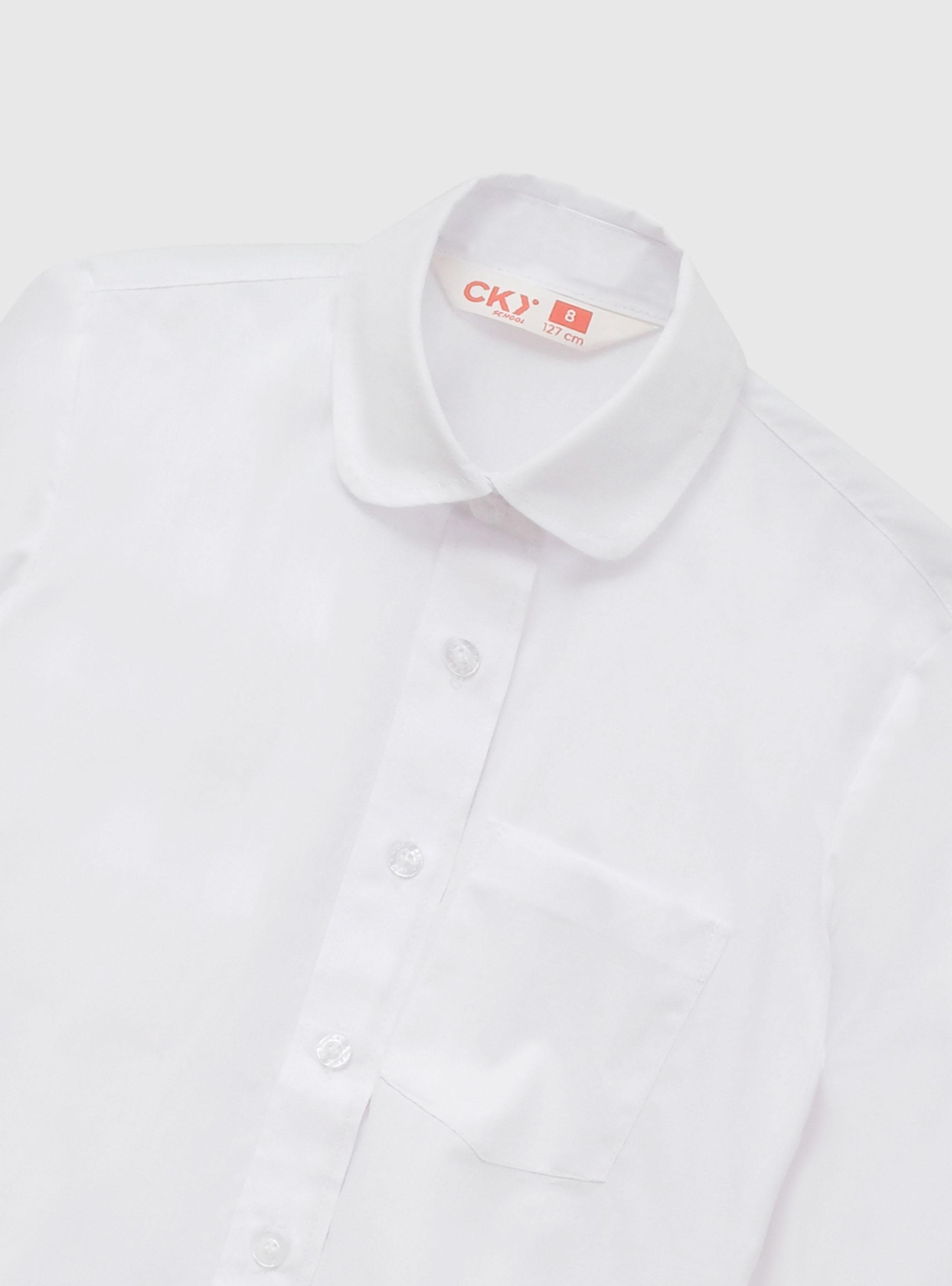 Blusa Escolar Básica Niña-2