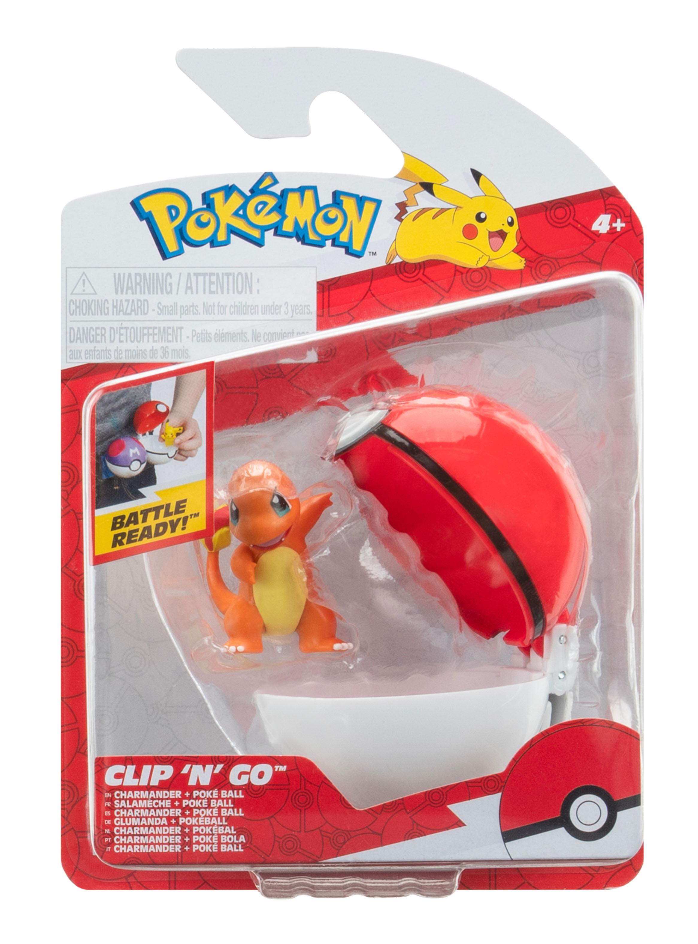 Figura de Batalla Charmander con Pokebola-5