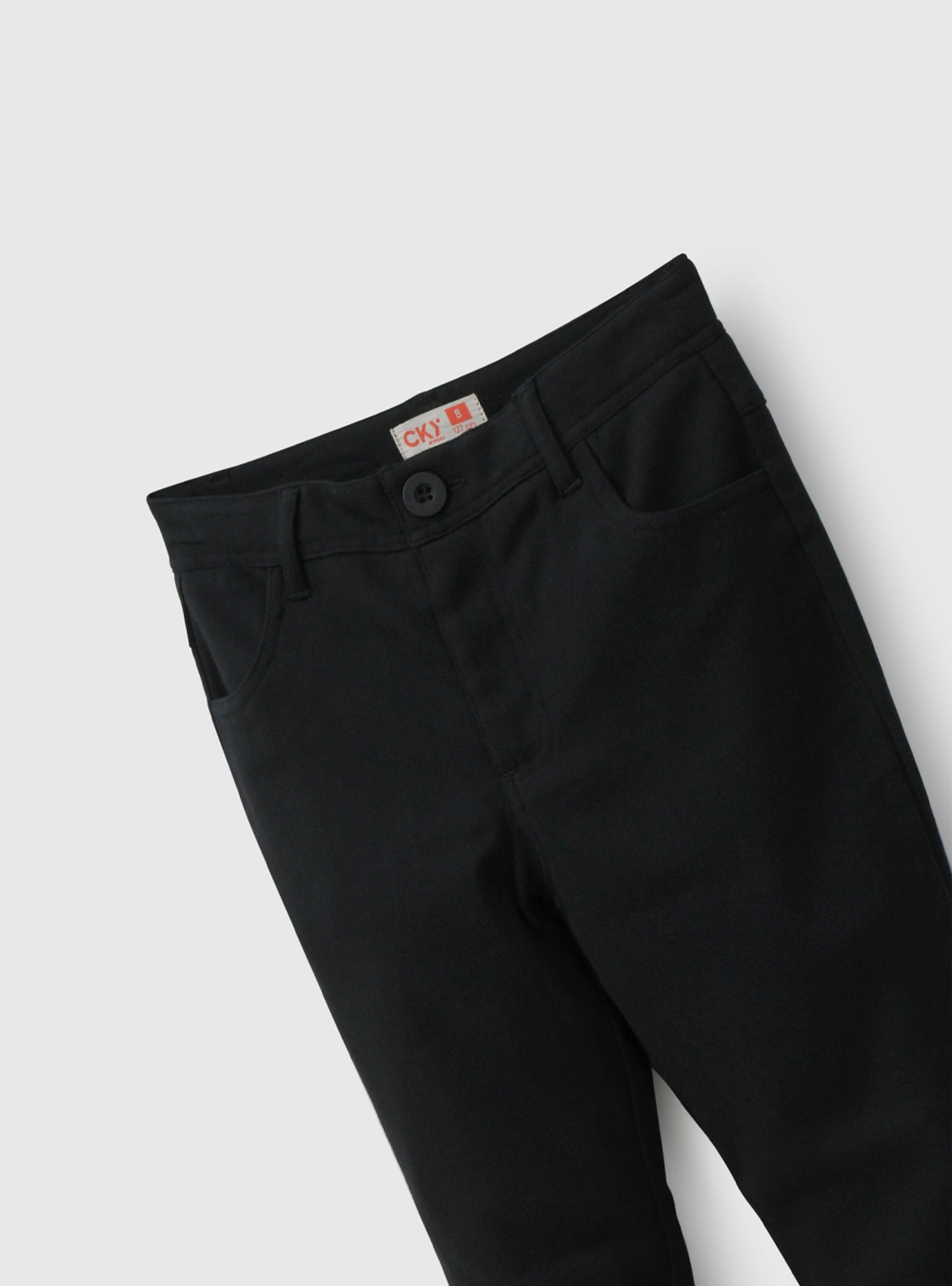 Pantalón Liso Regular Fit Niña-3