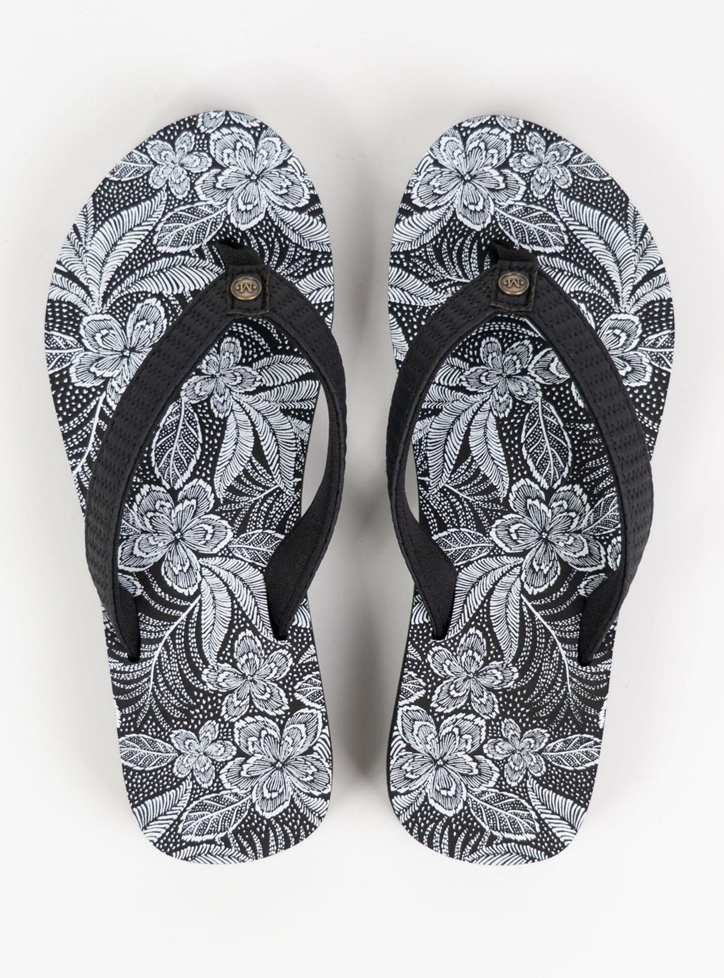 Sandalia Floral Estampado Plataforma Mujer-2