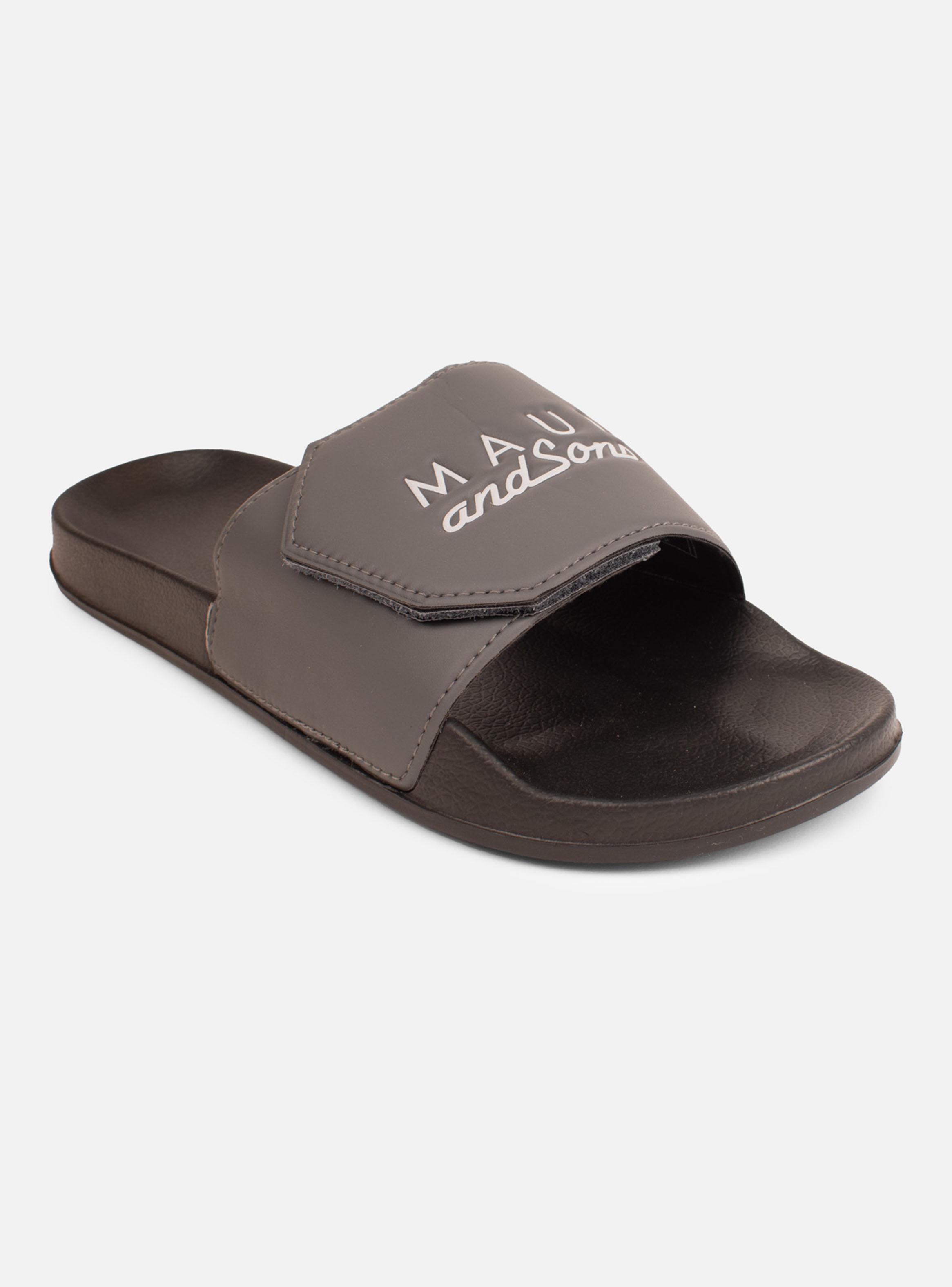 Sandalia Black Velcro Hombre-2