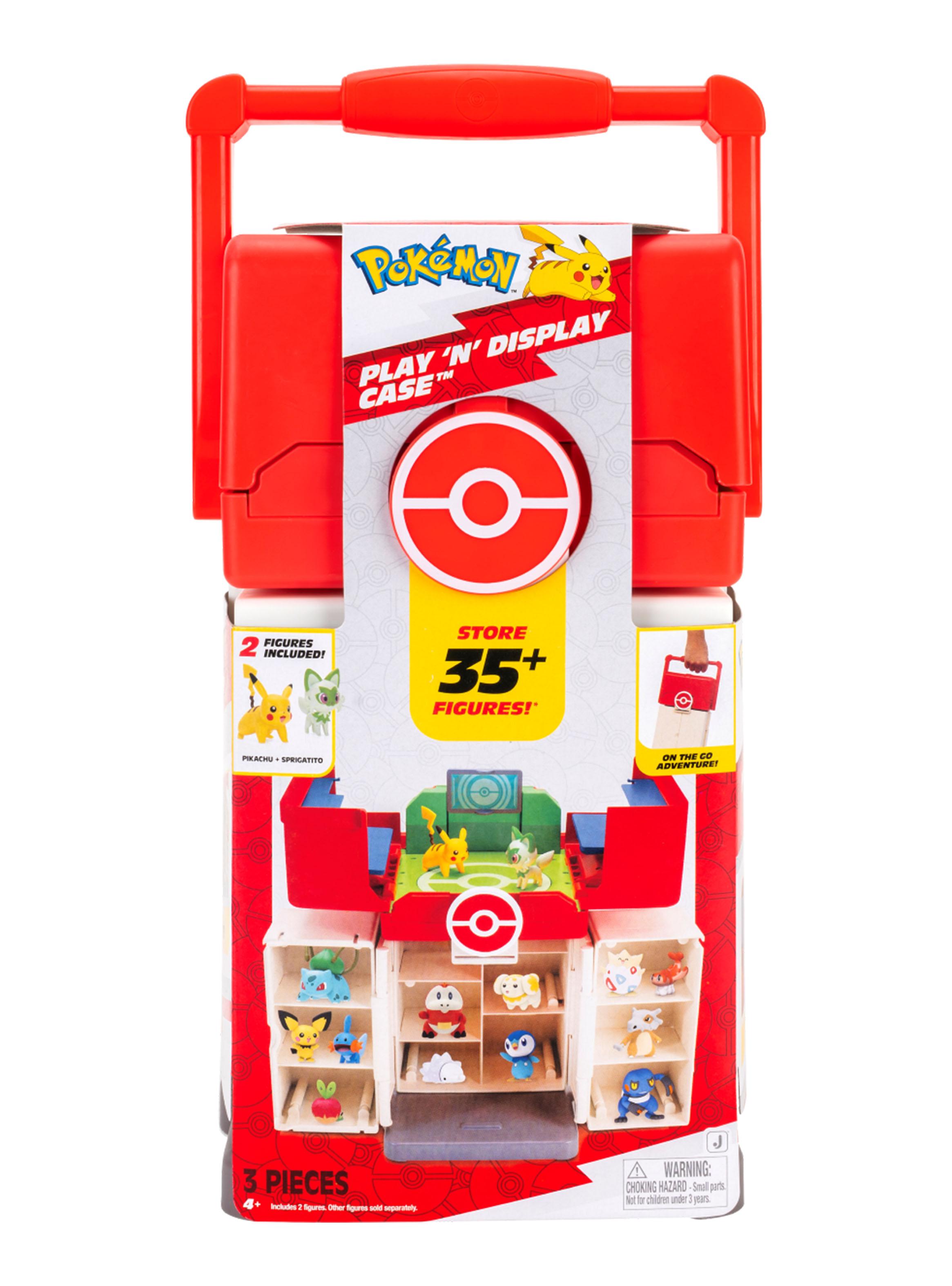 Vitrina Playset Case con Pikachu y Sprigatito-5