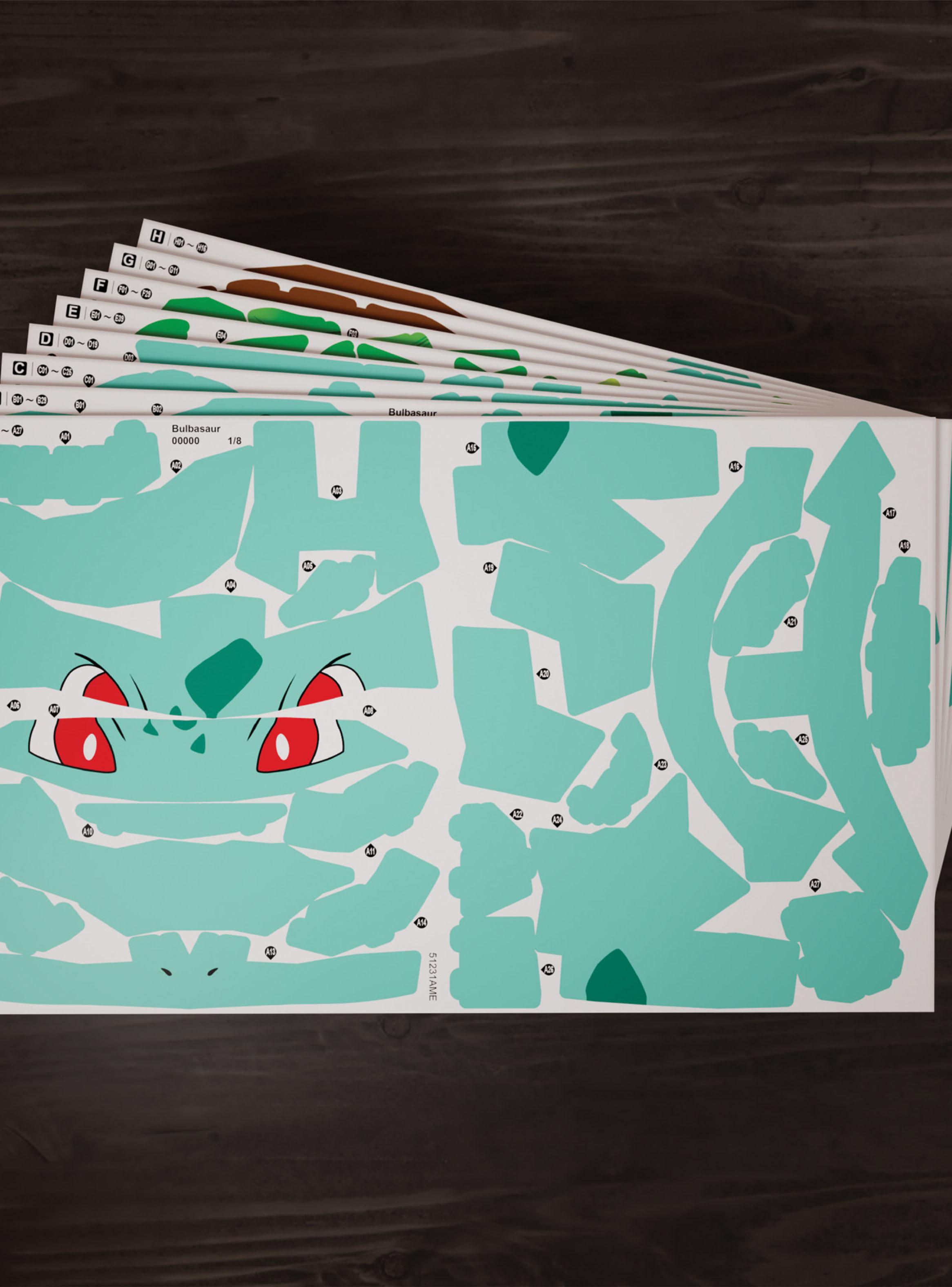 Puzzle 3D Bulbasaur-3