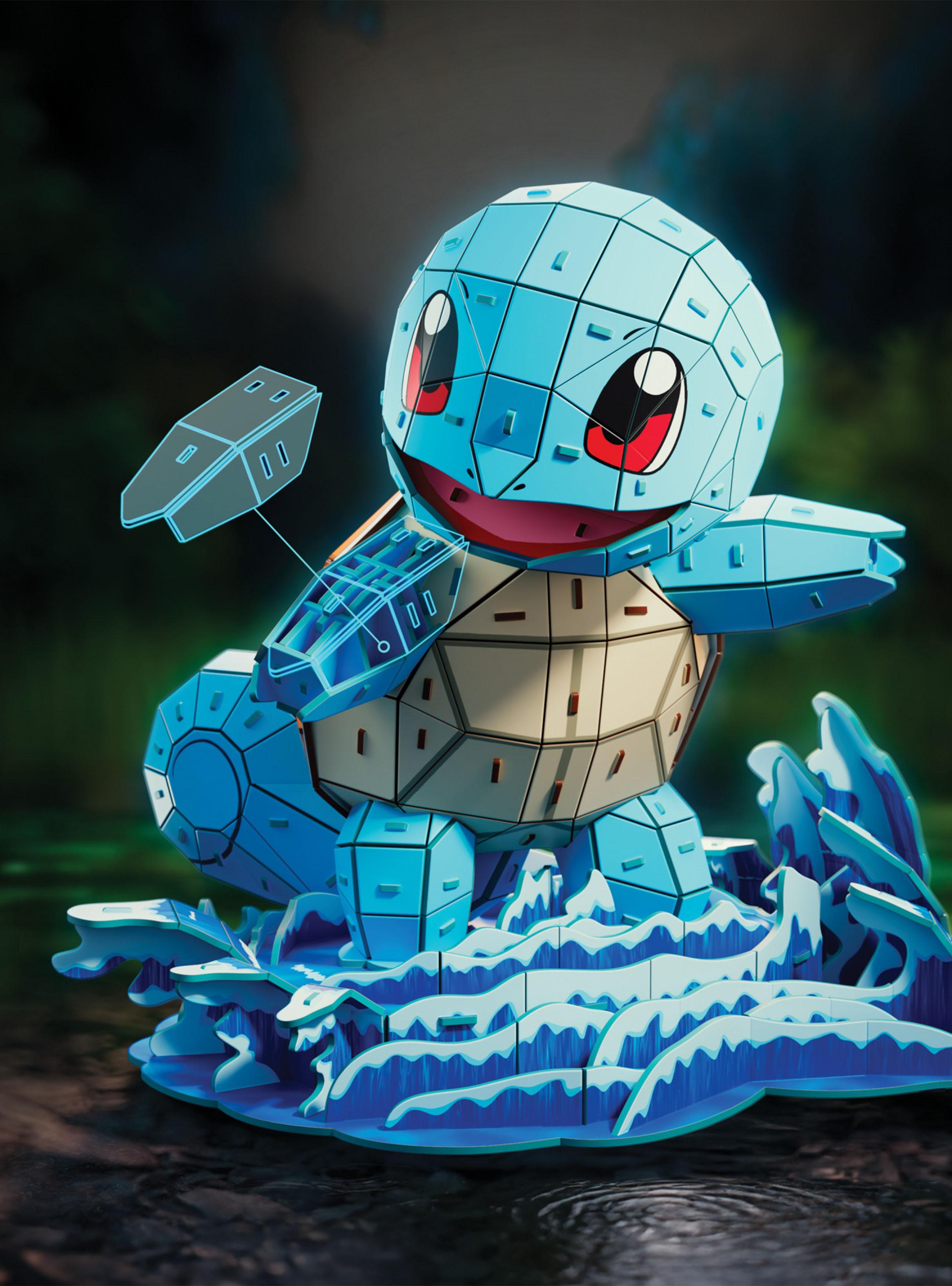 Puzzle 3D Squirtle-4