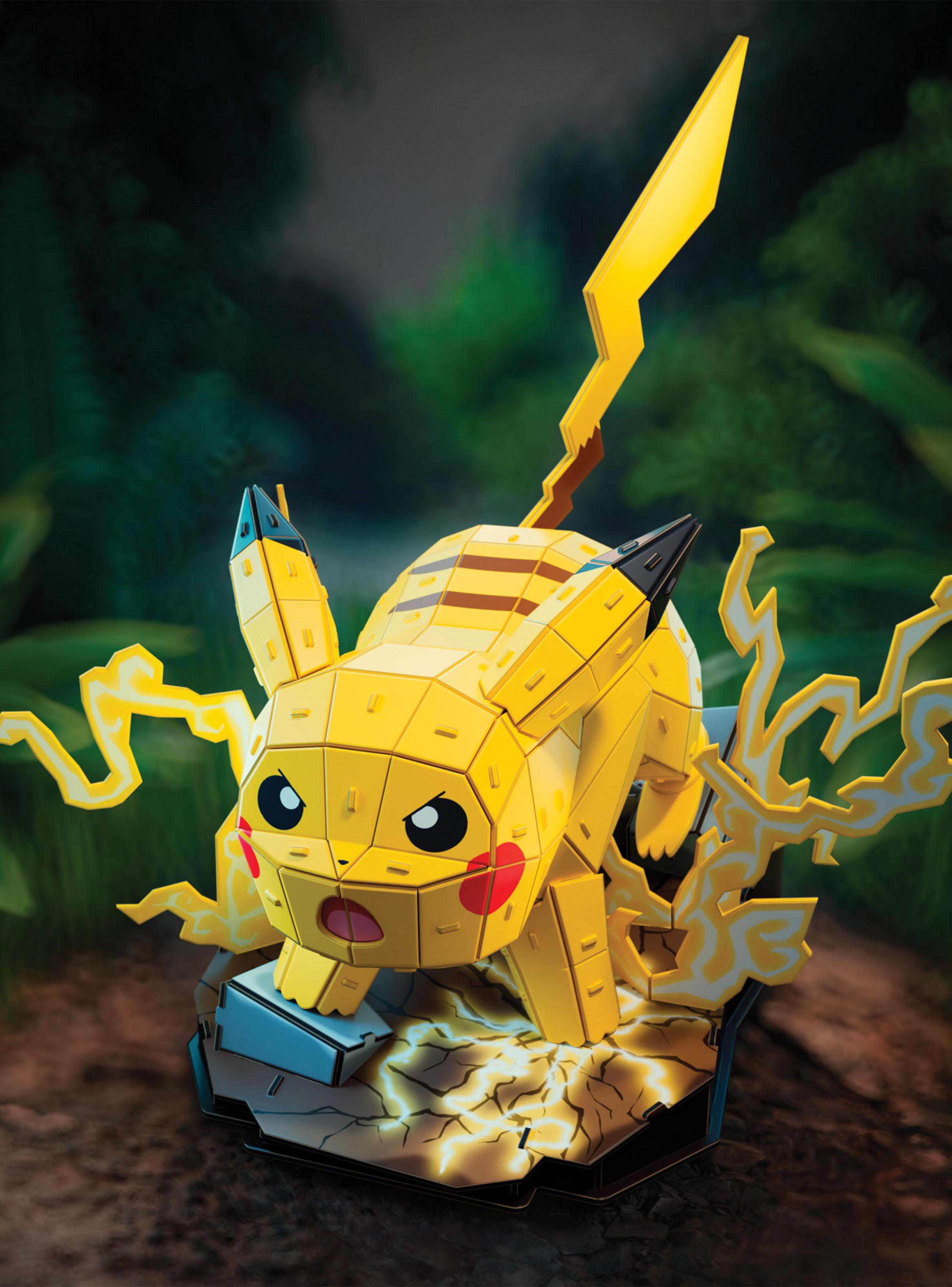 Puzzle 3D Pikachu-5