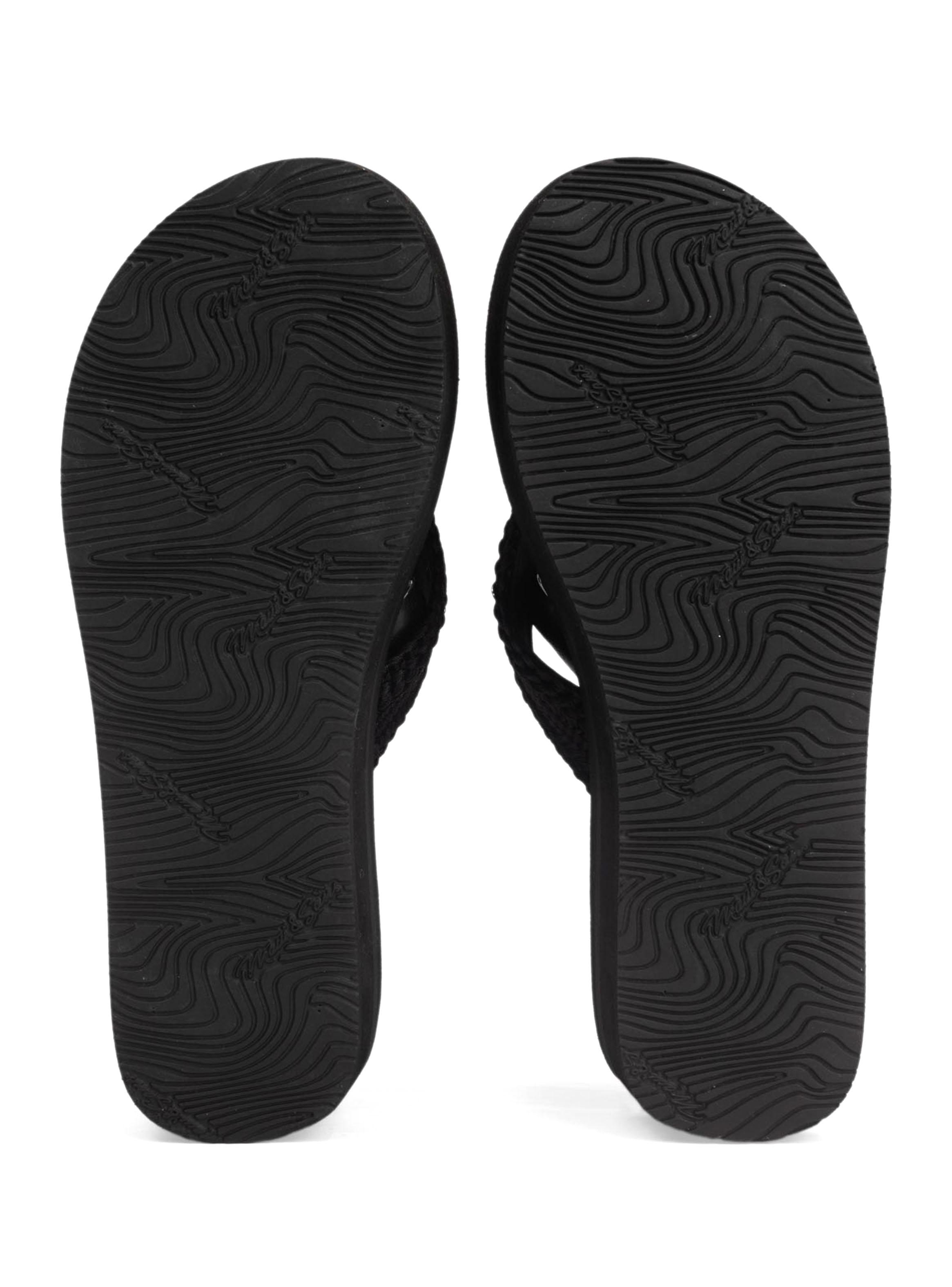 Sandalia Mujer Black Lisa Plataforma-3