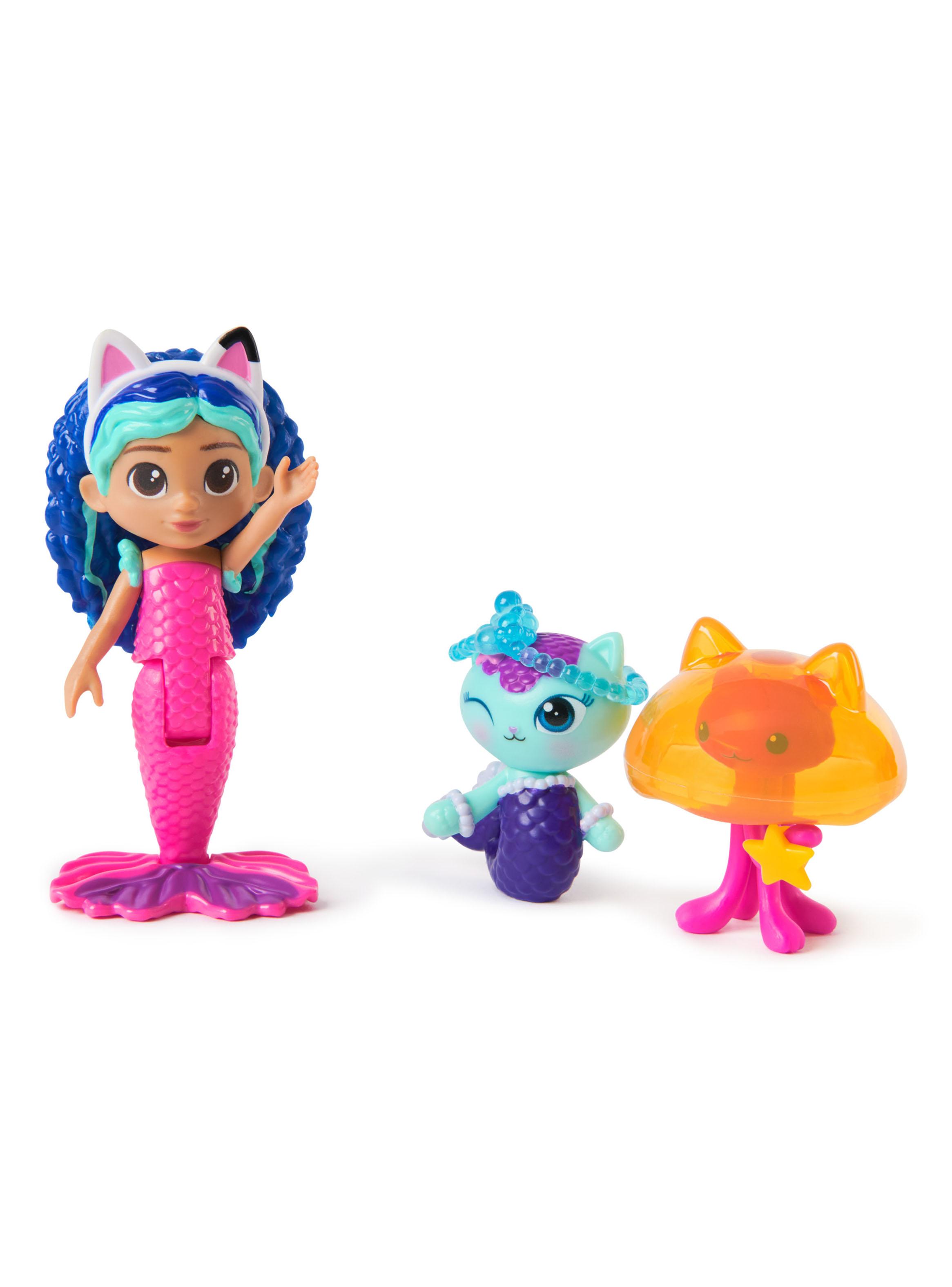 Pack Figuras Acuario + Muñeca Gabby's Dollhouse La Película-2