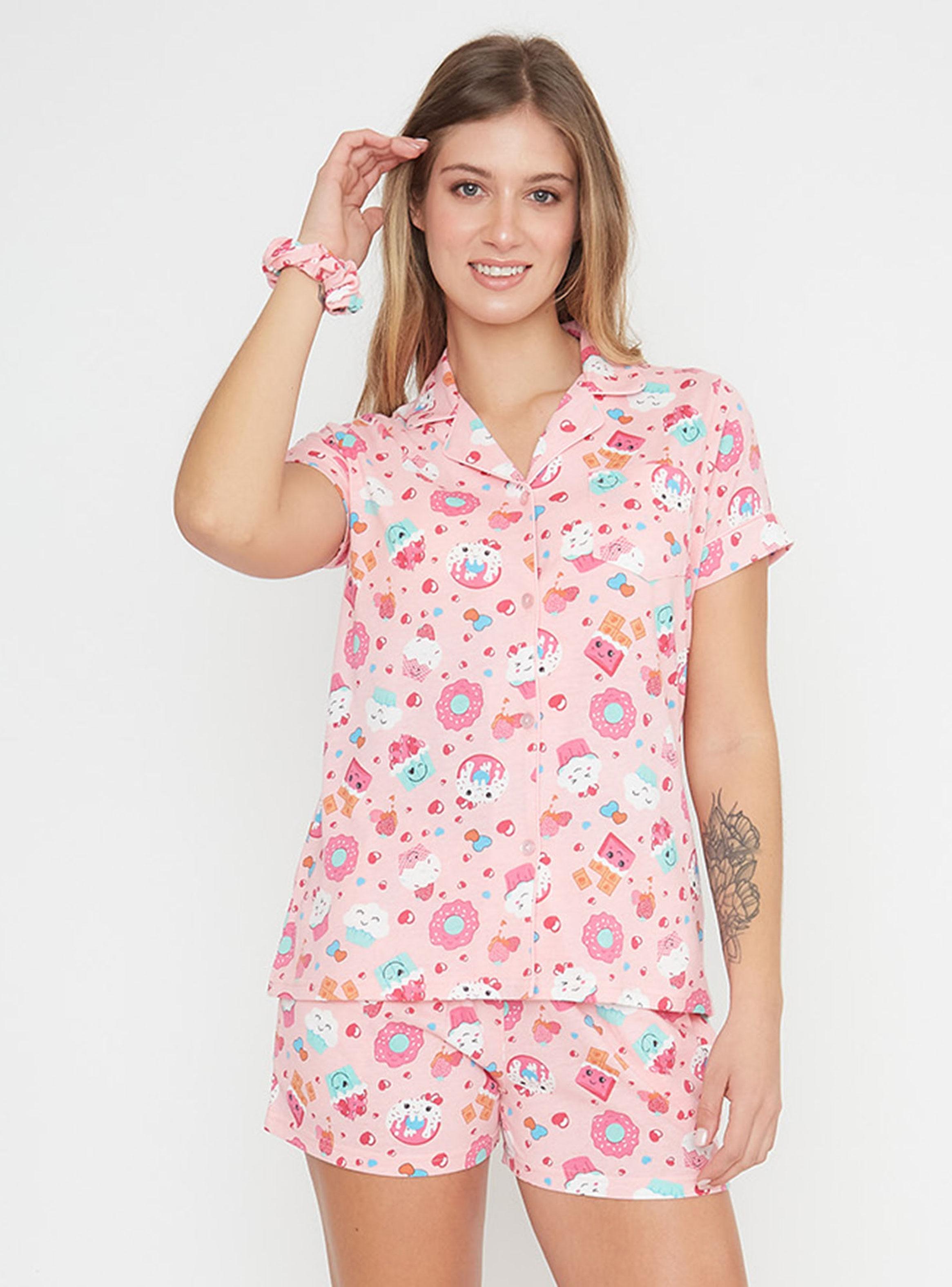 Pijama Algodón Estampado Sweet-0