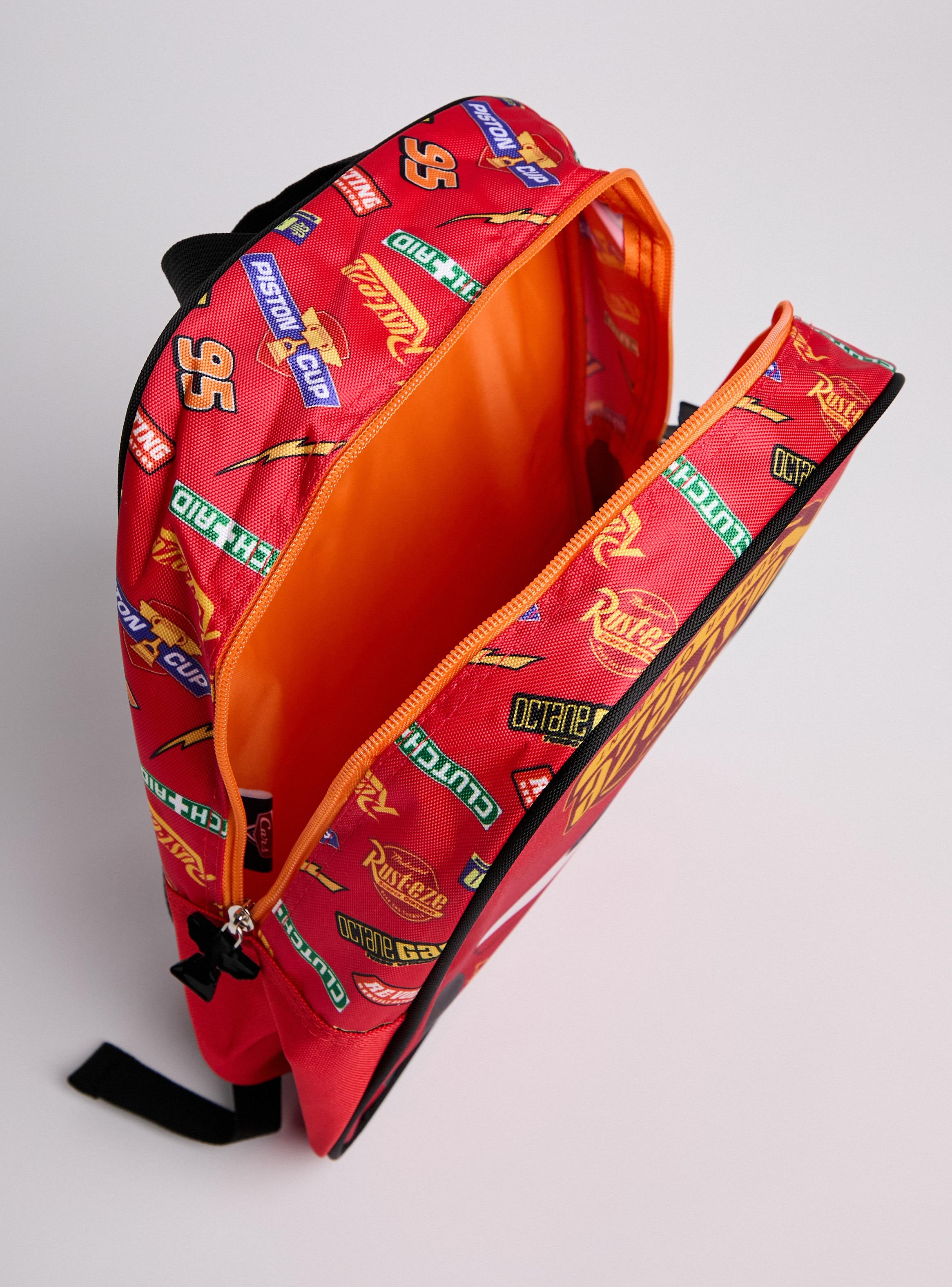 Mochila Infantil Cars Rojo-3