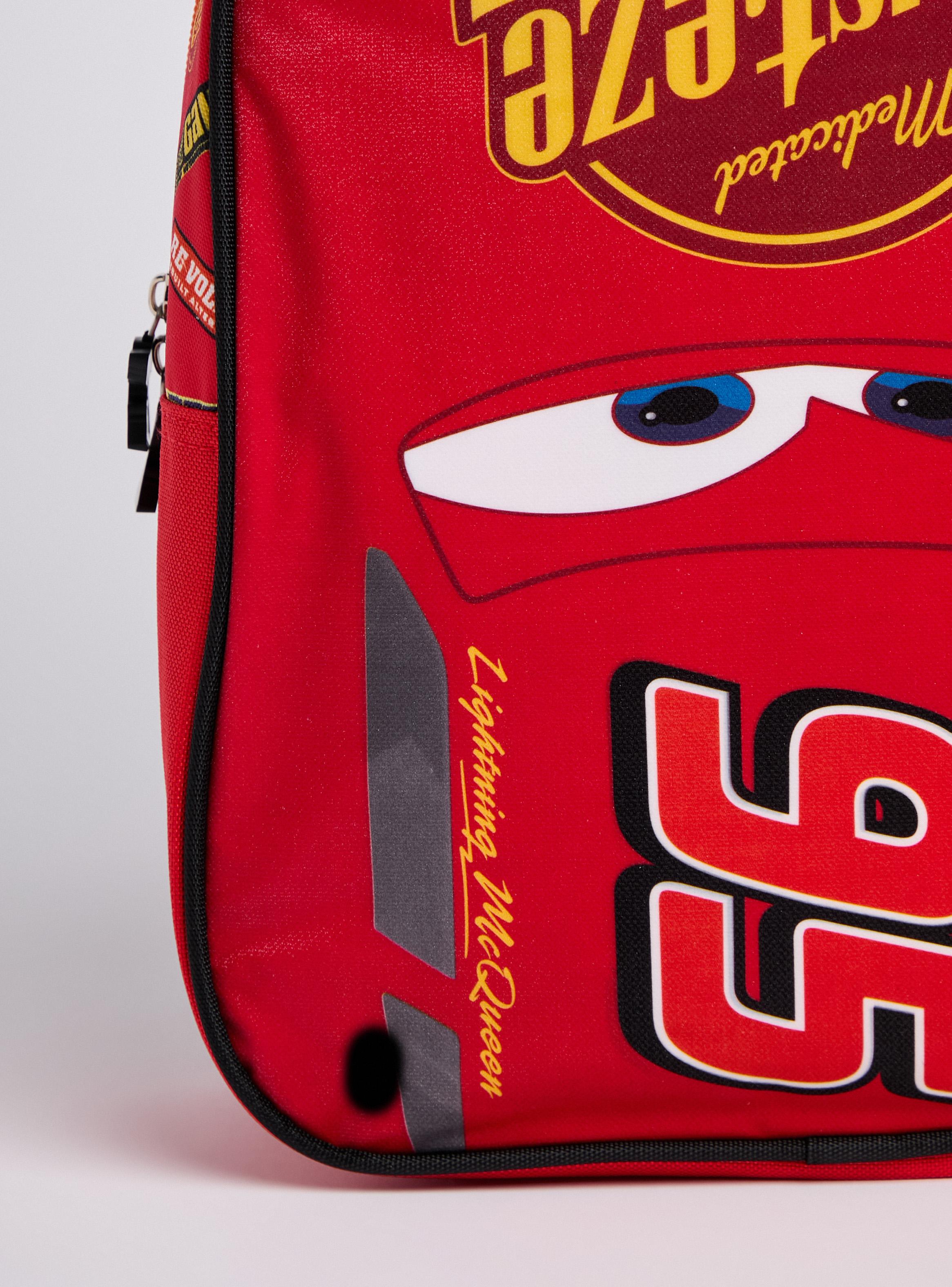 Mochila Infantil Cars Rojo-4