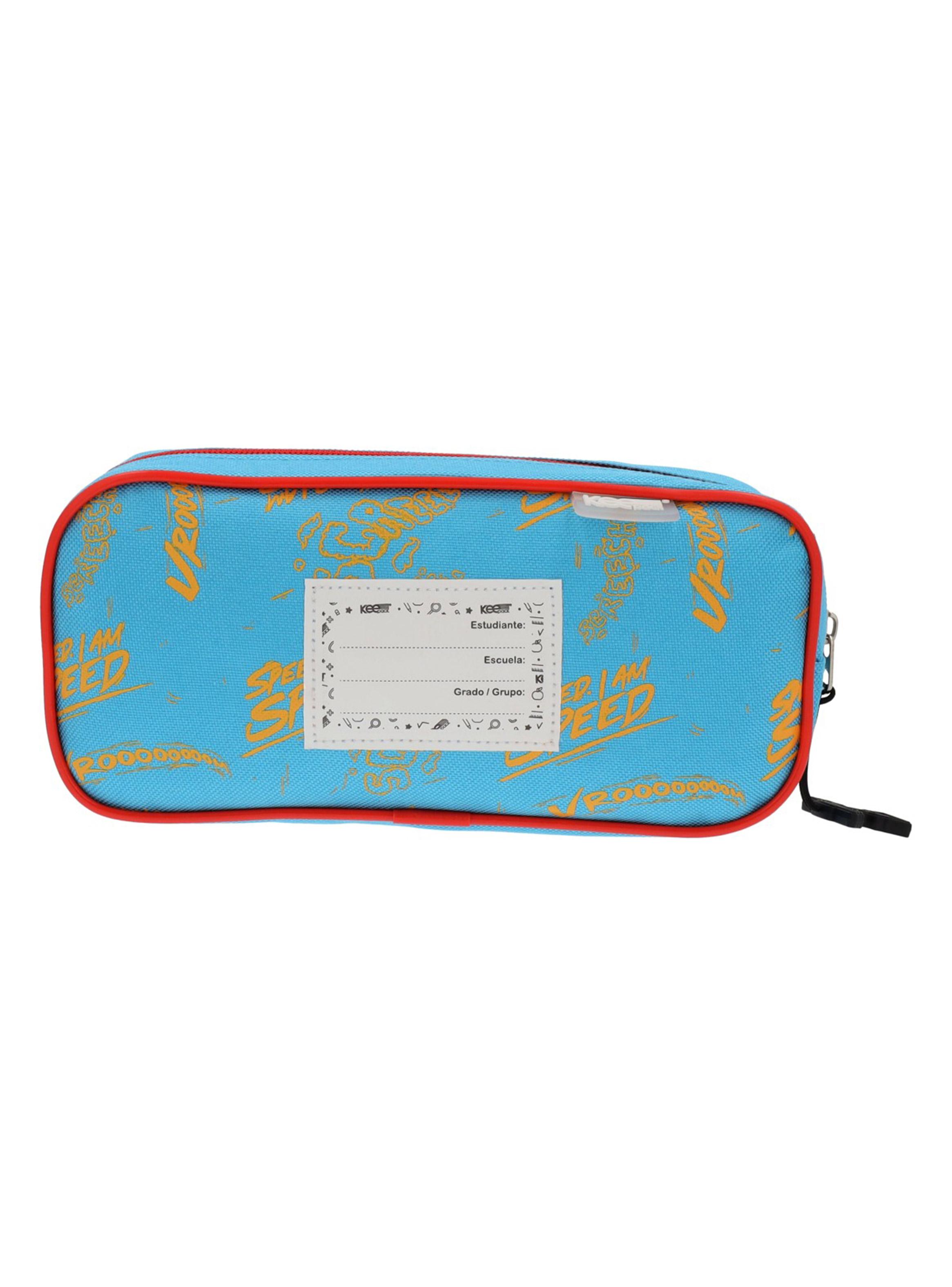 Estuche Infantil Cars Azul-4