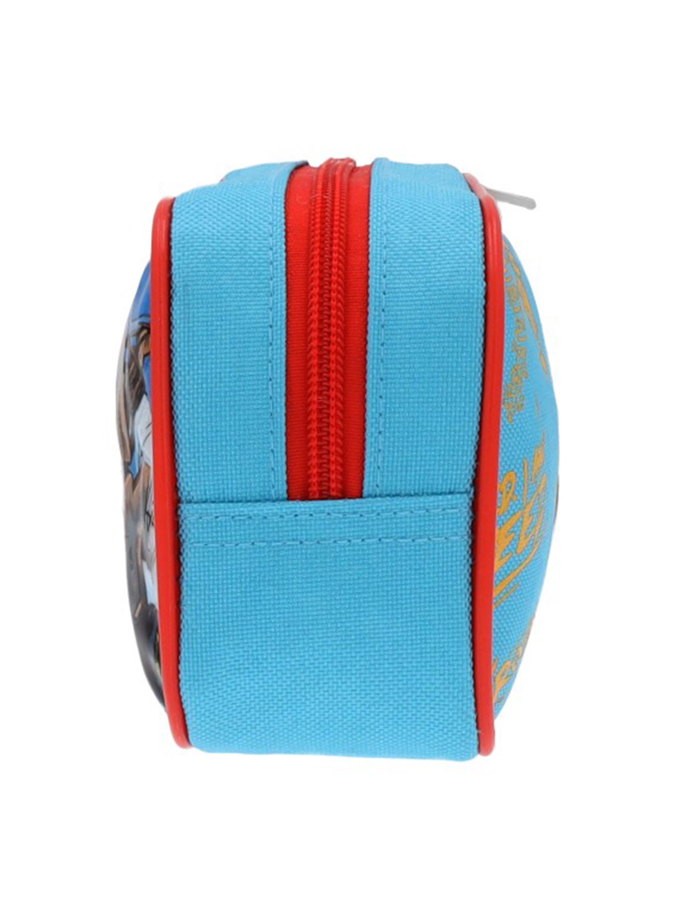 Estuche Infantil Cars Azul-6