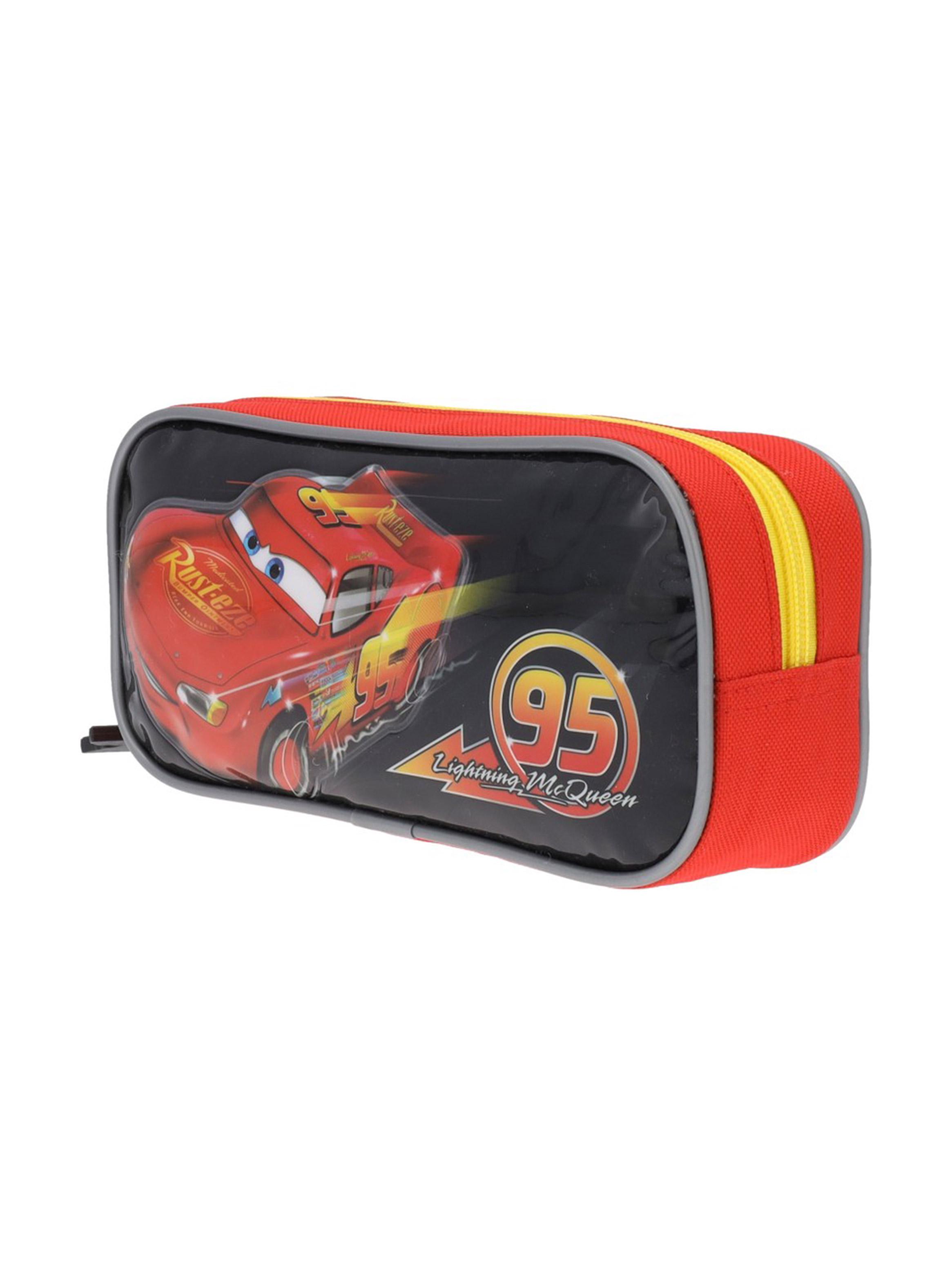 Estuche Infantil Cars Rojo-7