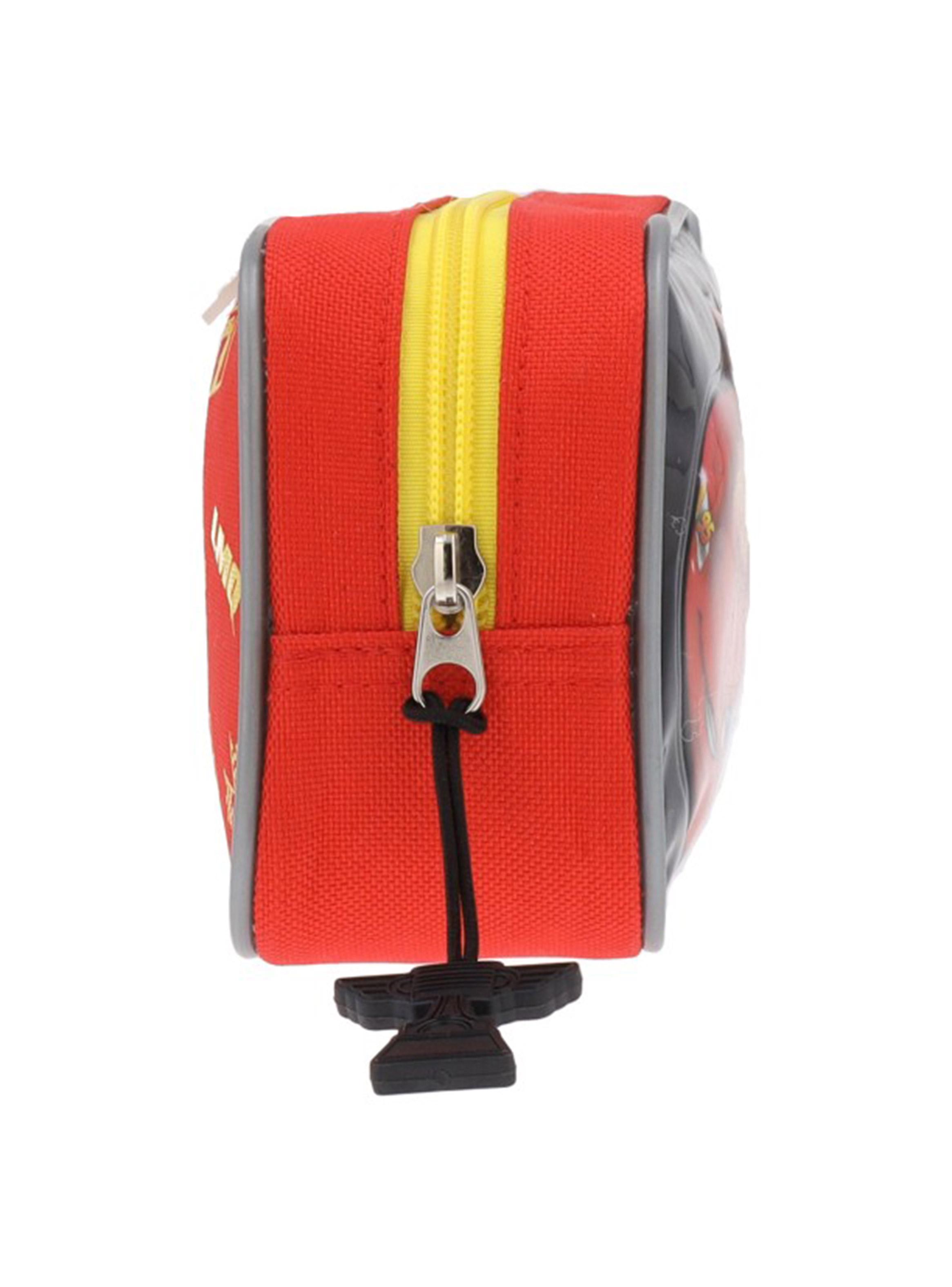 Estuche Infantil Cars Rojo-2