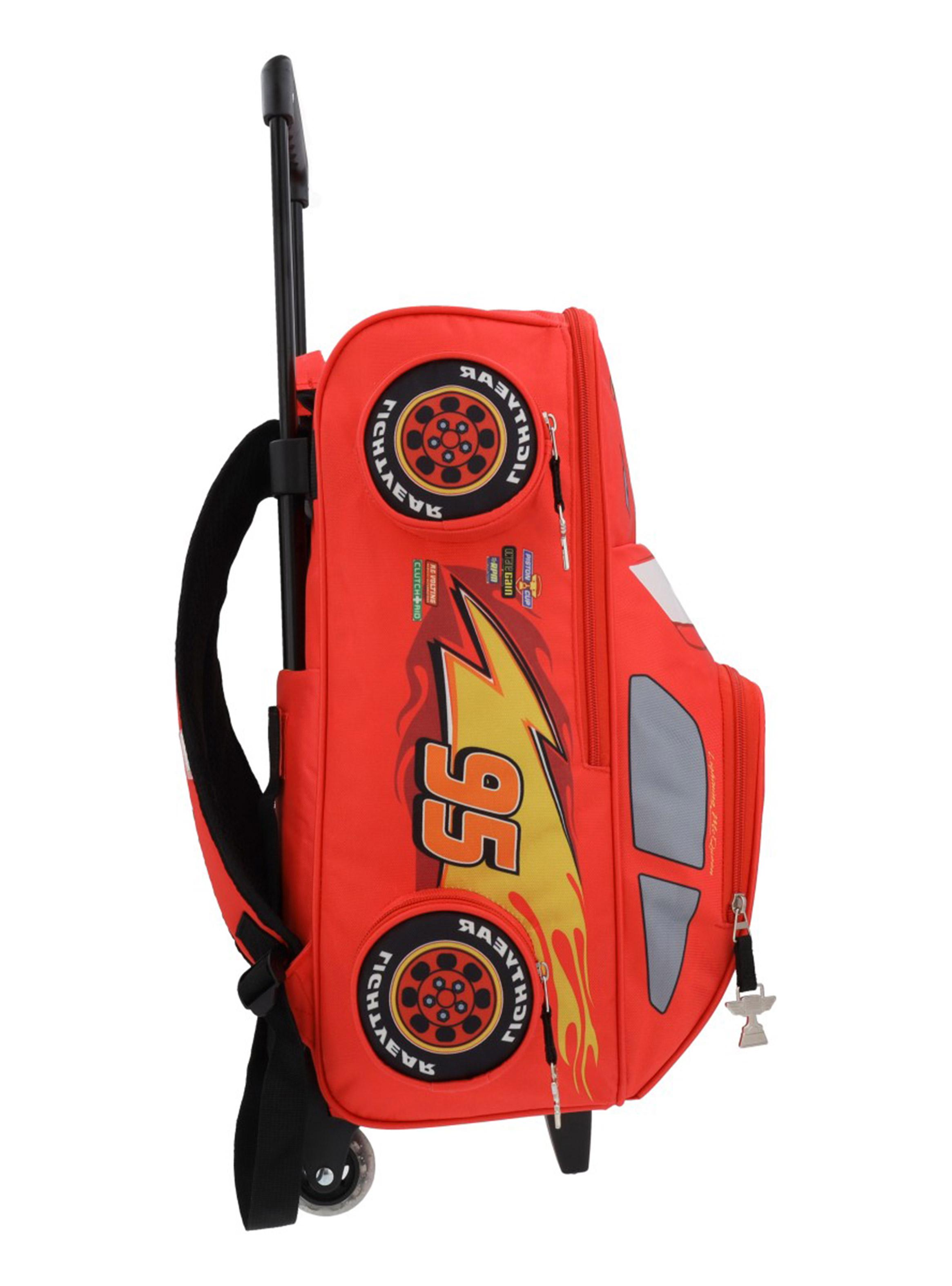 Mochila con Ruedas Cars Rojo-2