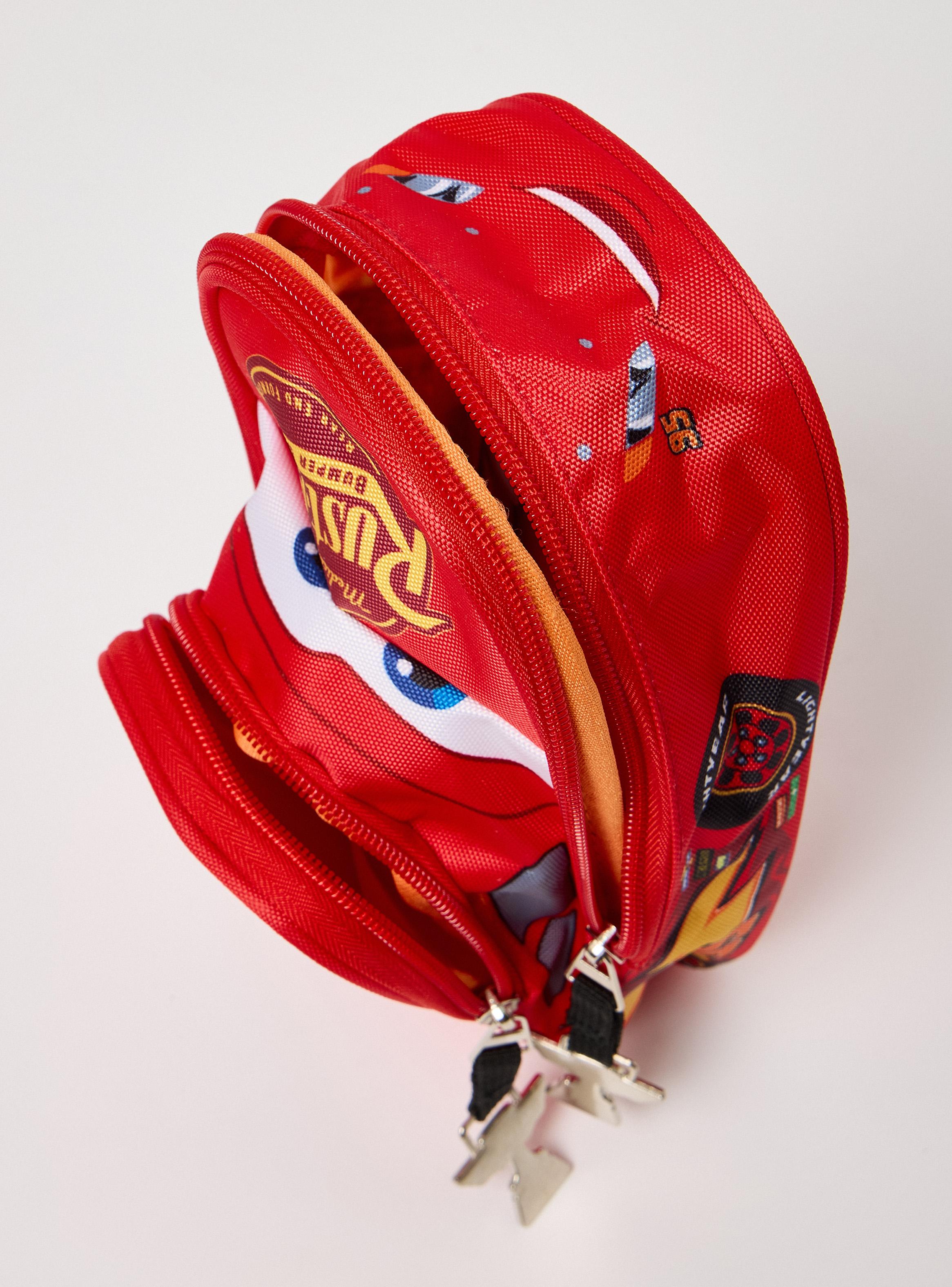 Estuche Infantil Diseño Cars Rojo-2