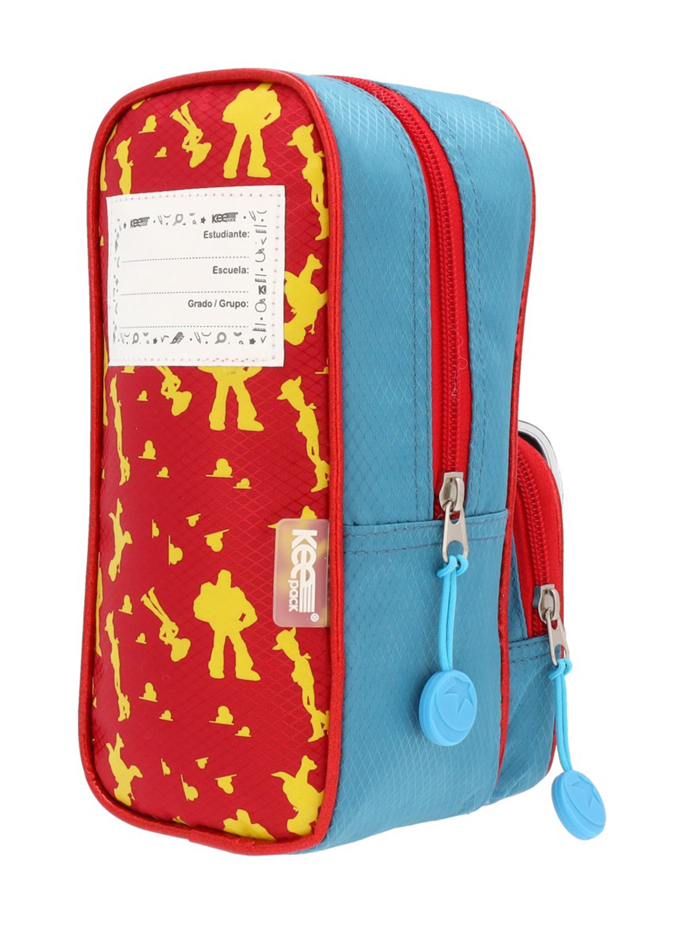 Estuche Infantil Toy Story Rojo Azul-3
