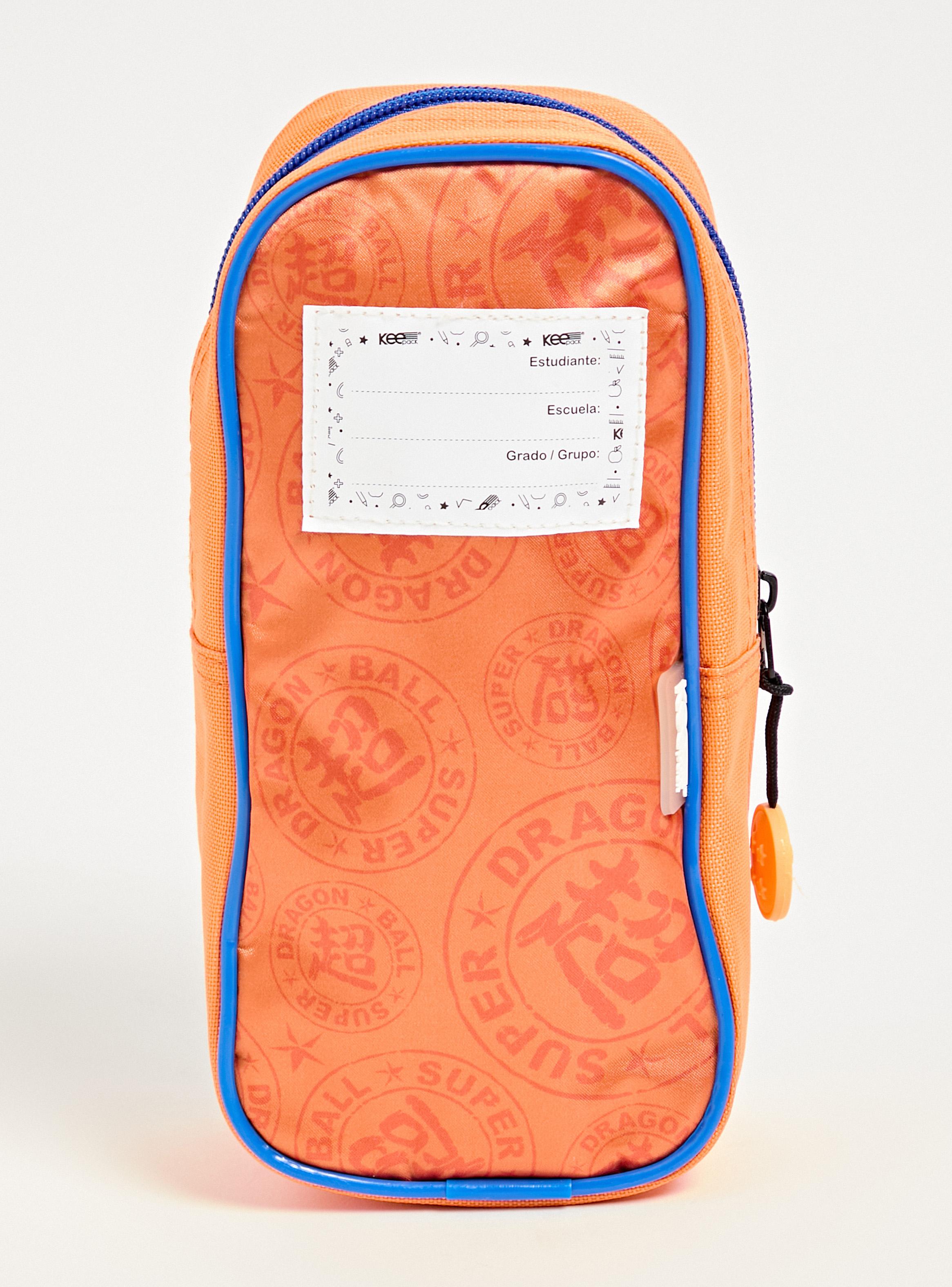 Estuche Infantil Dragon Ball Naranja Azul-2