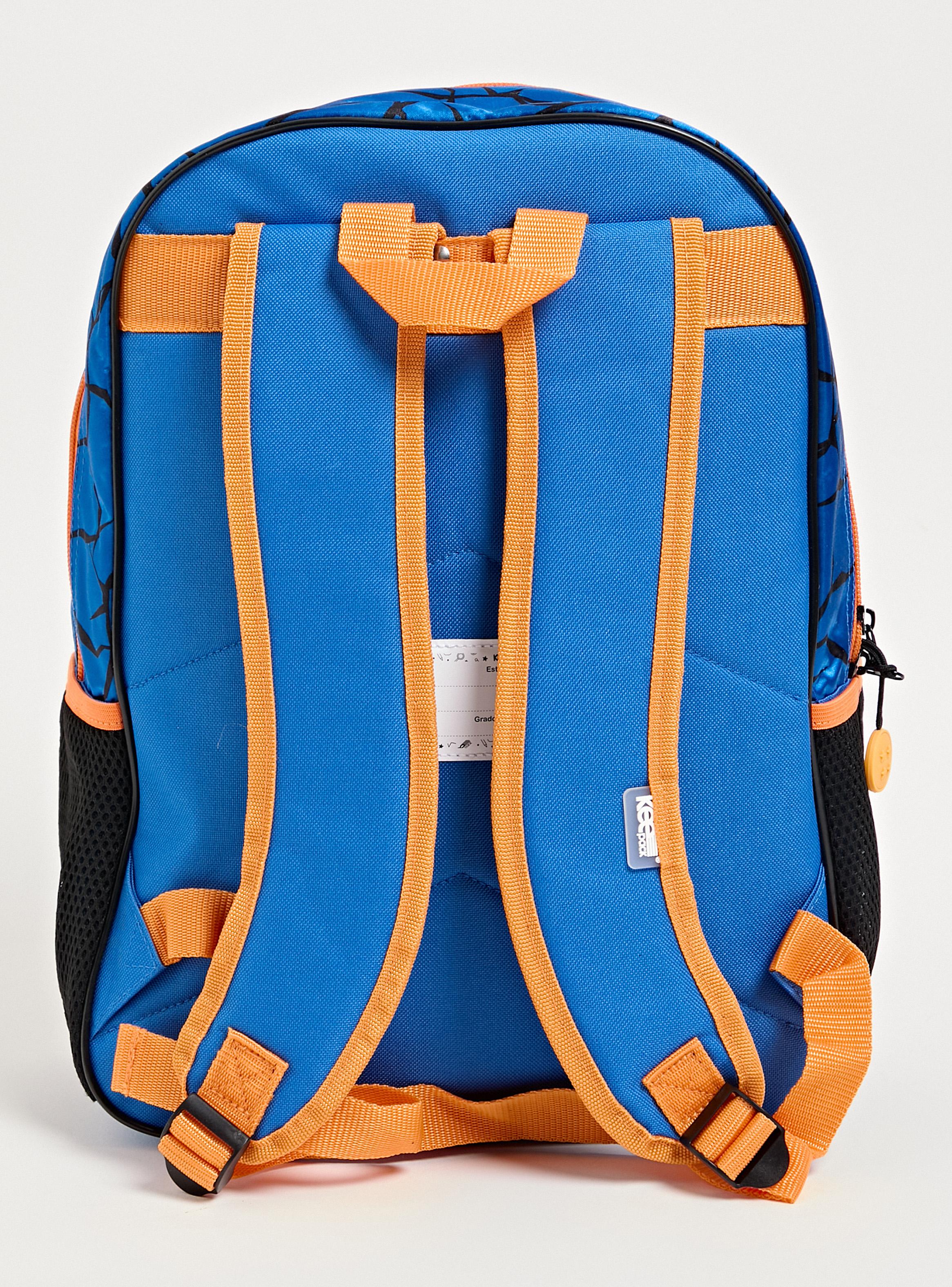 Mochila Infantil Dragon Ball Azul Grietas-2